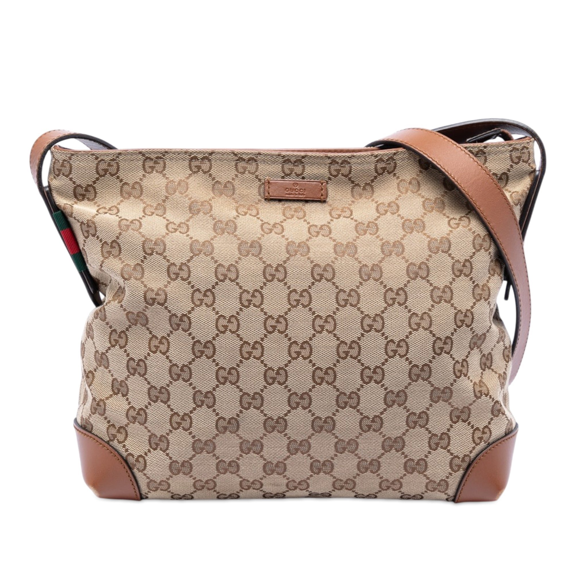 Leather crossbody bag