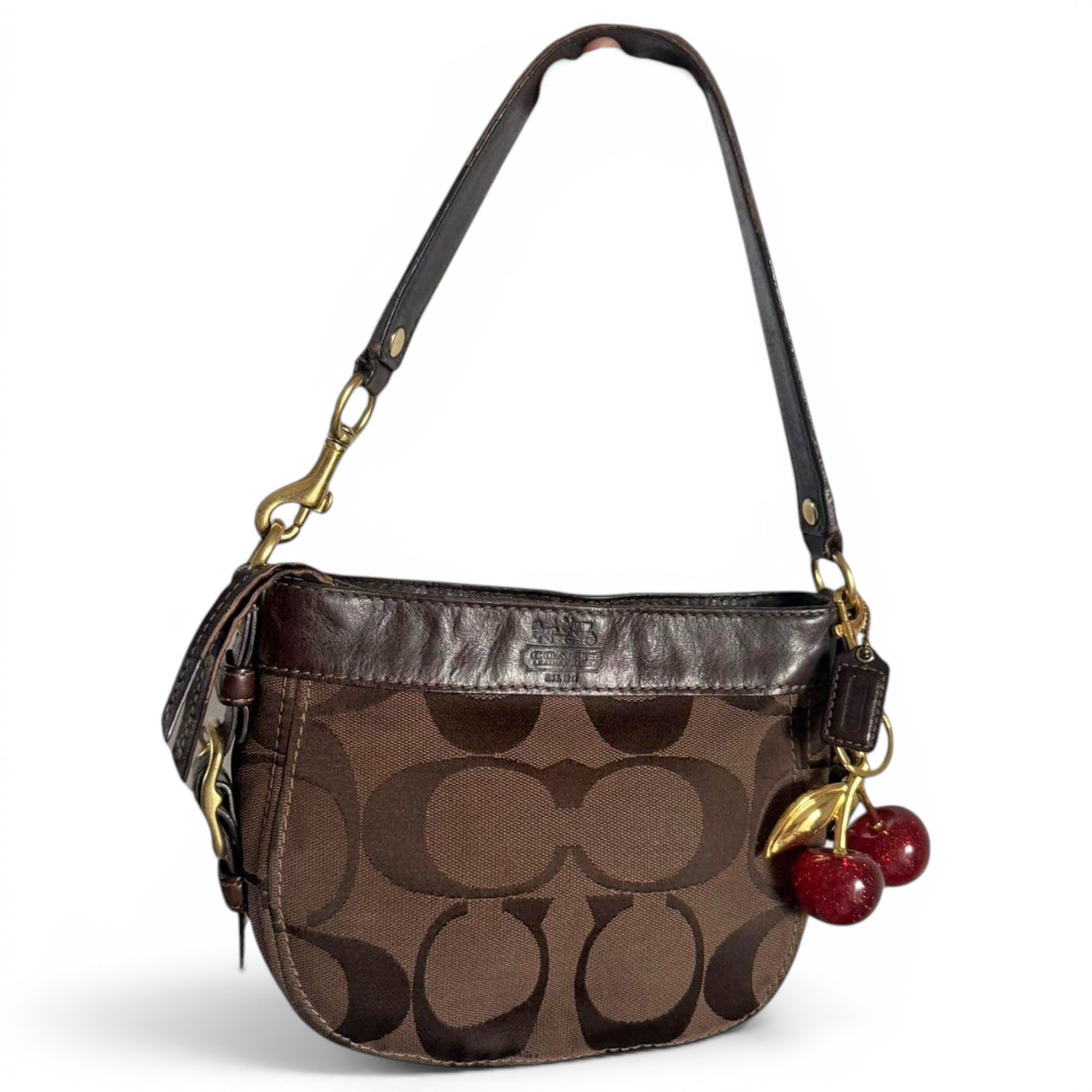 Signature Sufflette leather handbag