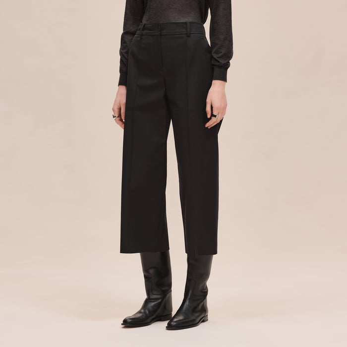 Noir Cropped Pants