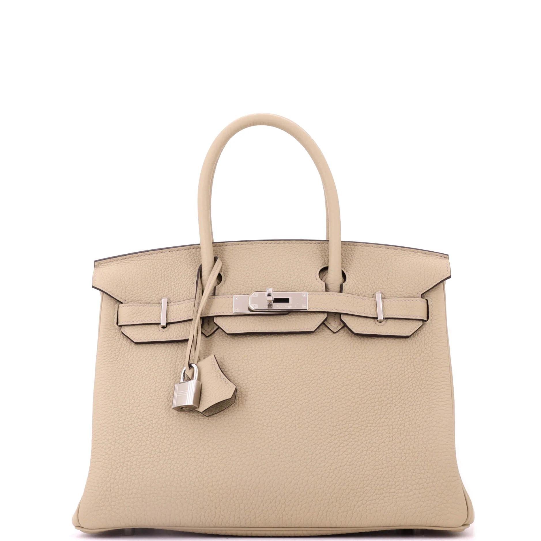 Birkin 30 leather tote