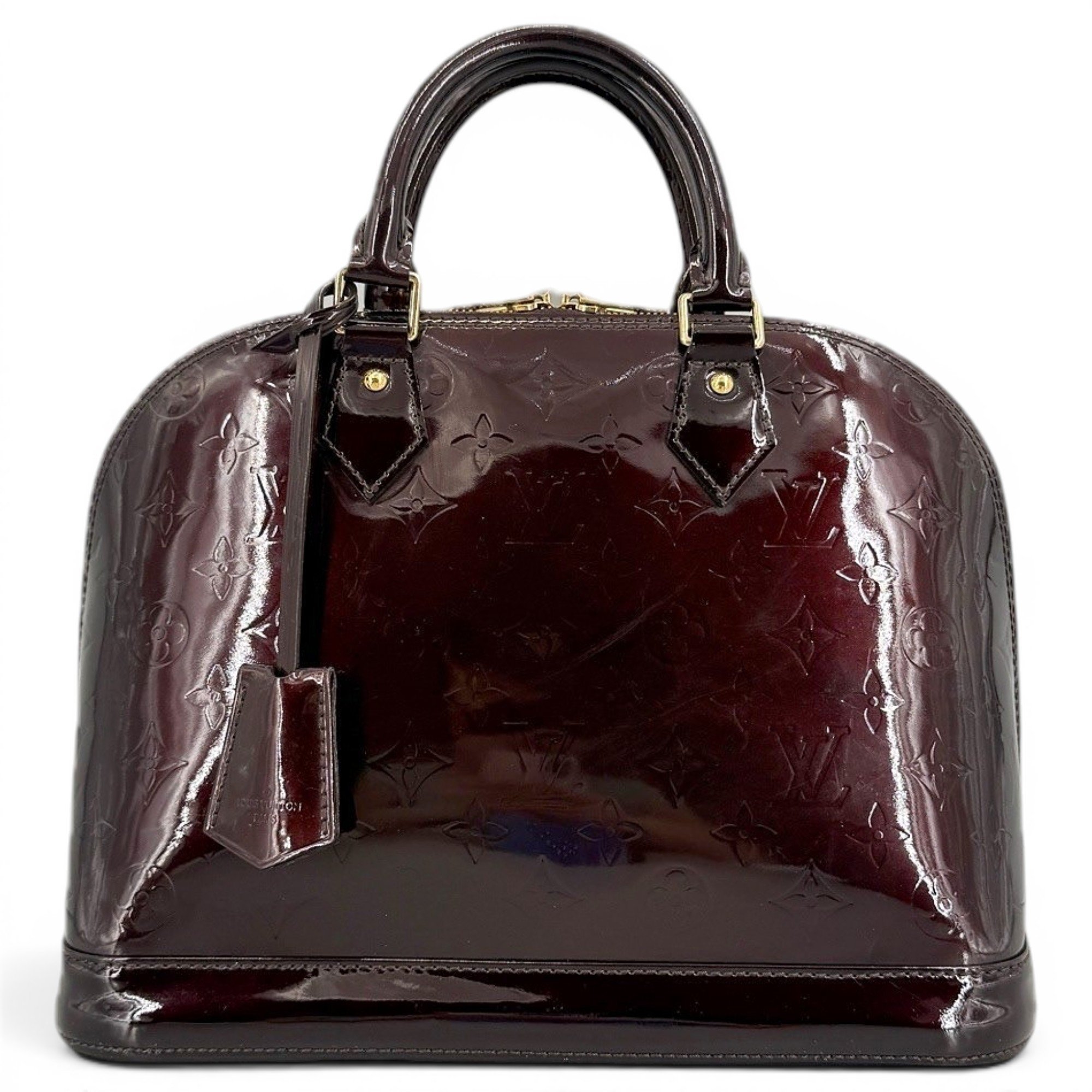 Alma leather handbag