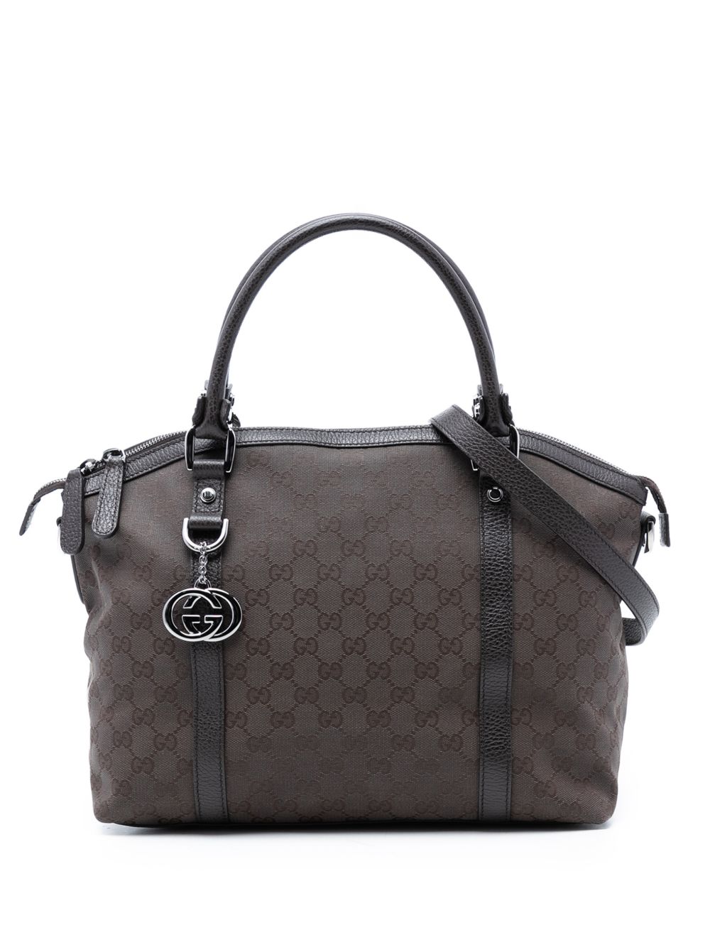 2016-2025 GG Canvas Charm Dome satchel