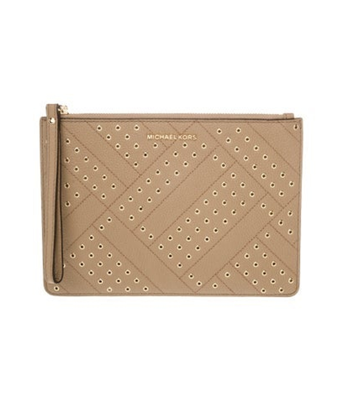 Michael Kors Kors Leather Clutch