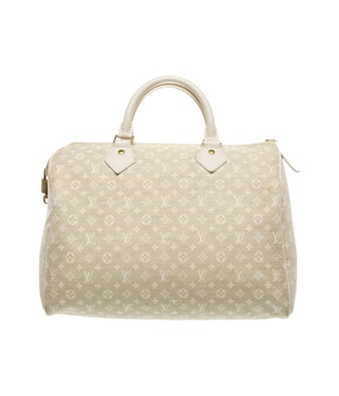 Louis Vuitton Vuitton Monogram Mini Lin Speedy 30 Vintage