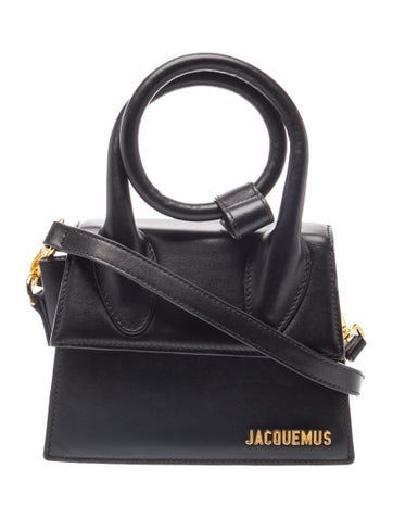 Jacquemus Leather Le Chiquito Noeud Mini