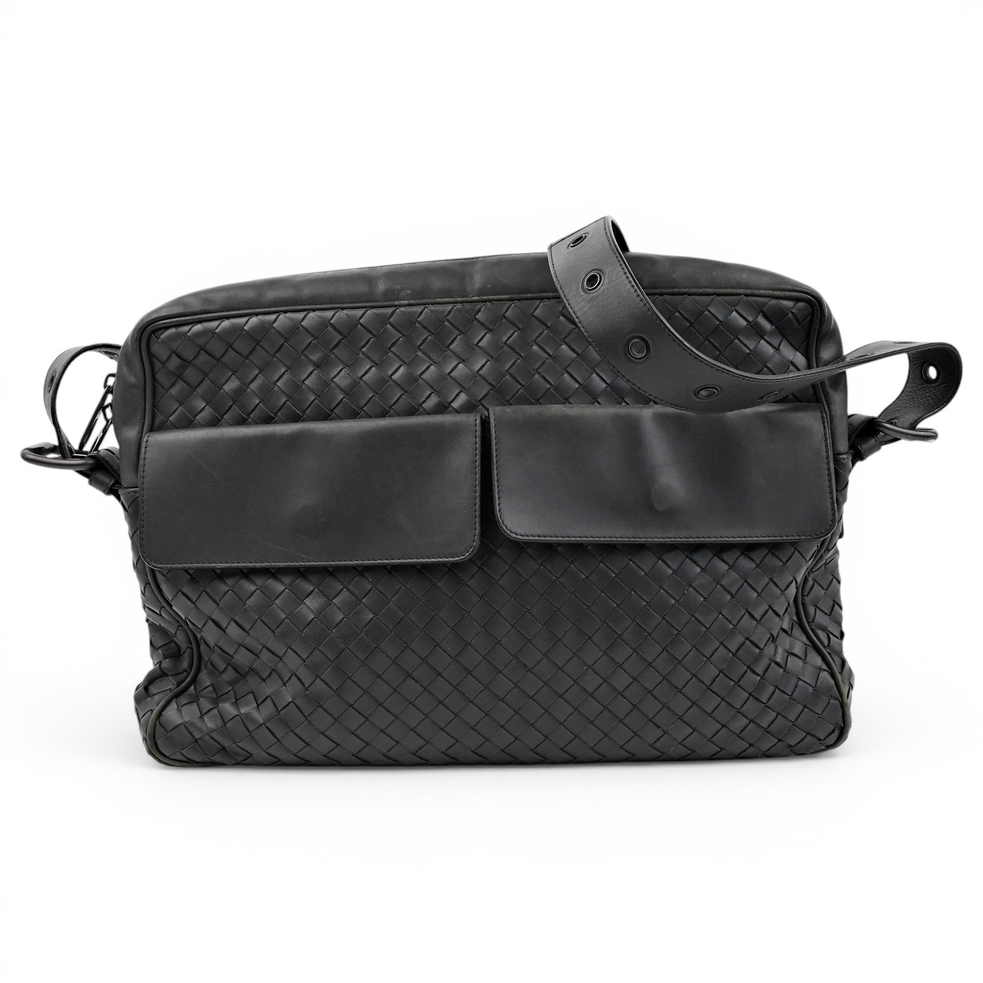 Leather crossbody bag