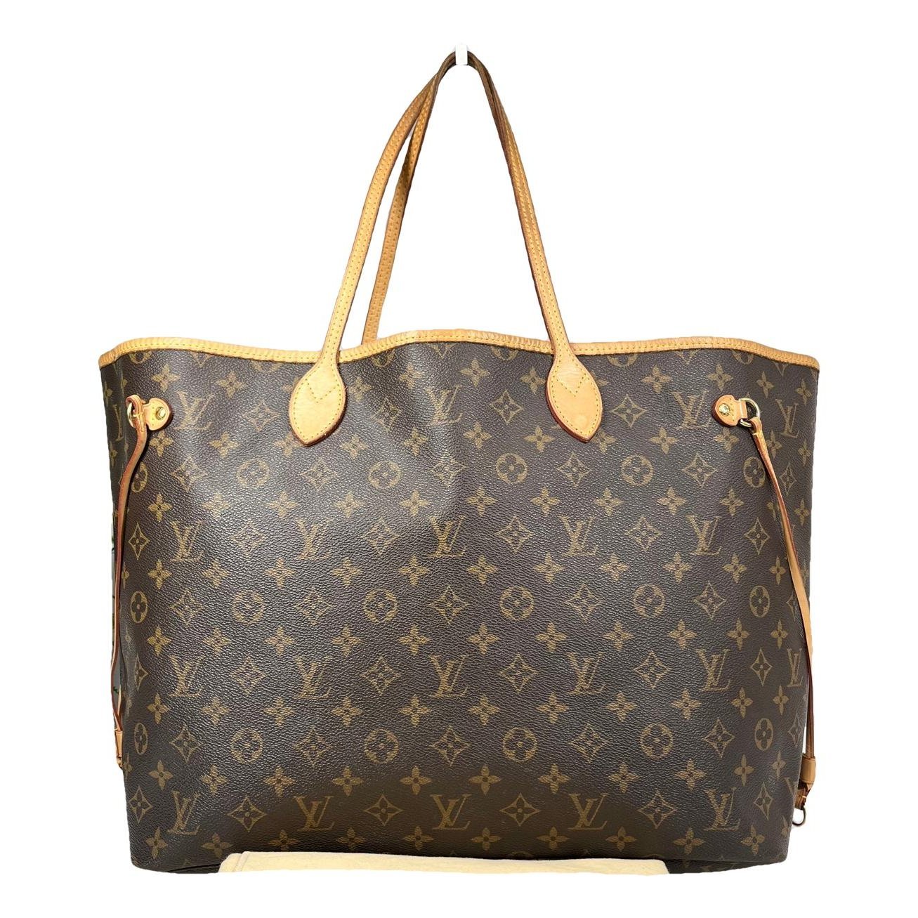 Neverfull leather tote