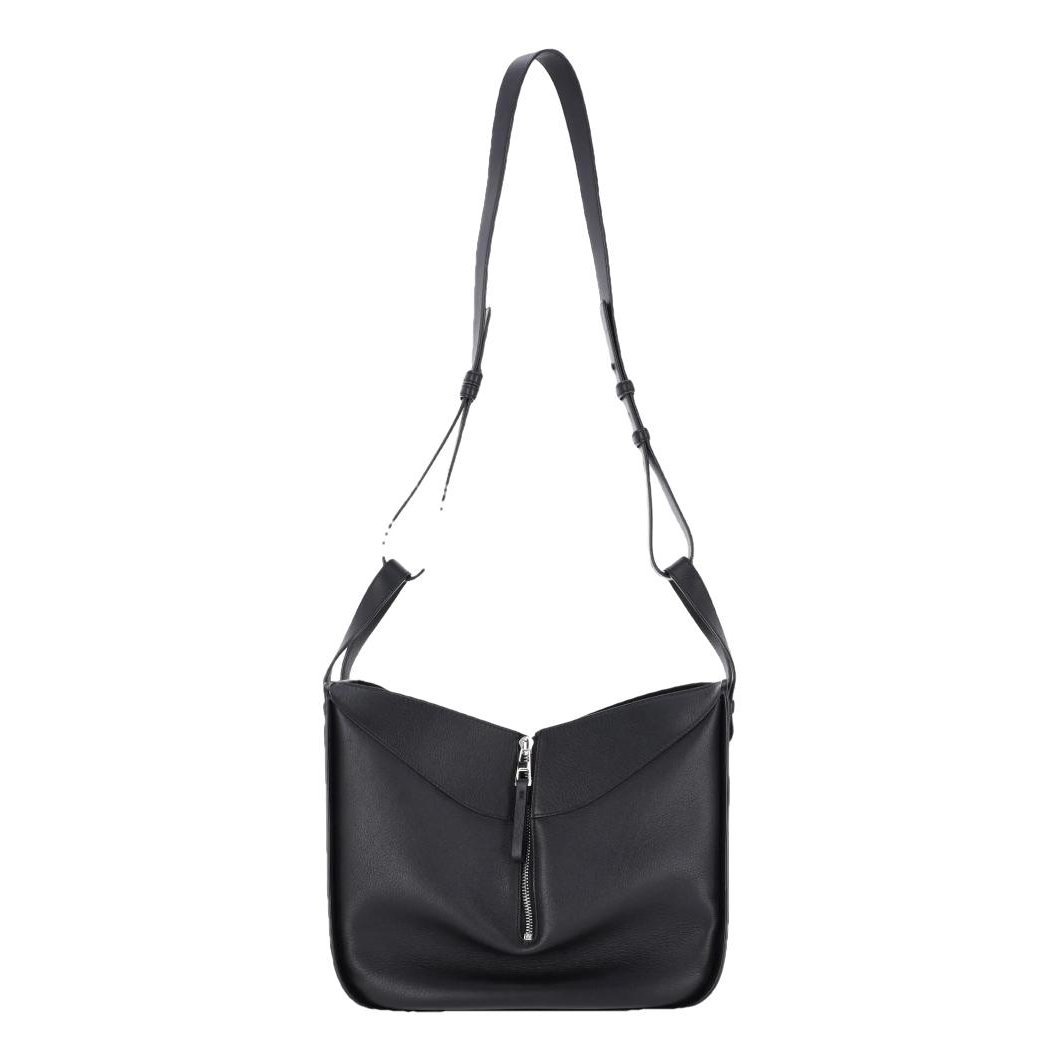 Hammock leather handbag