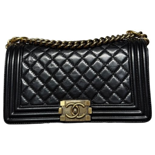 Boy leather crossbody bag
