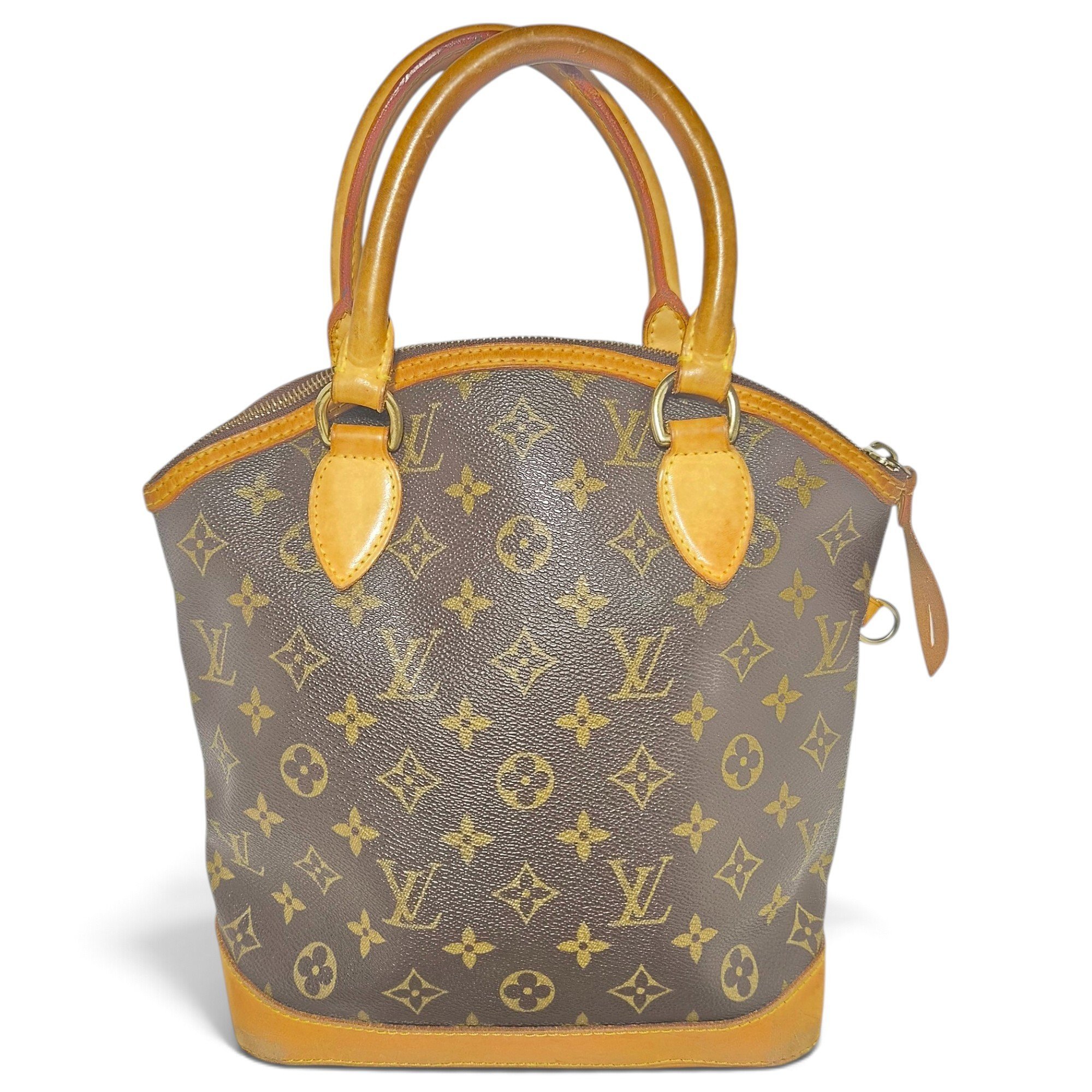 Lockit Vertical leather handbag