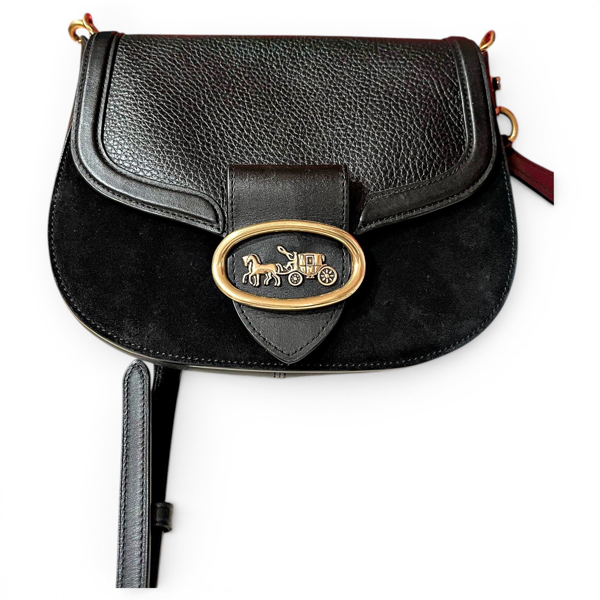 Leather crossbody bag
