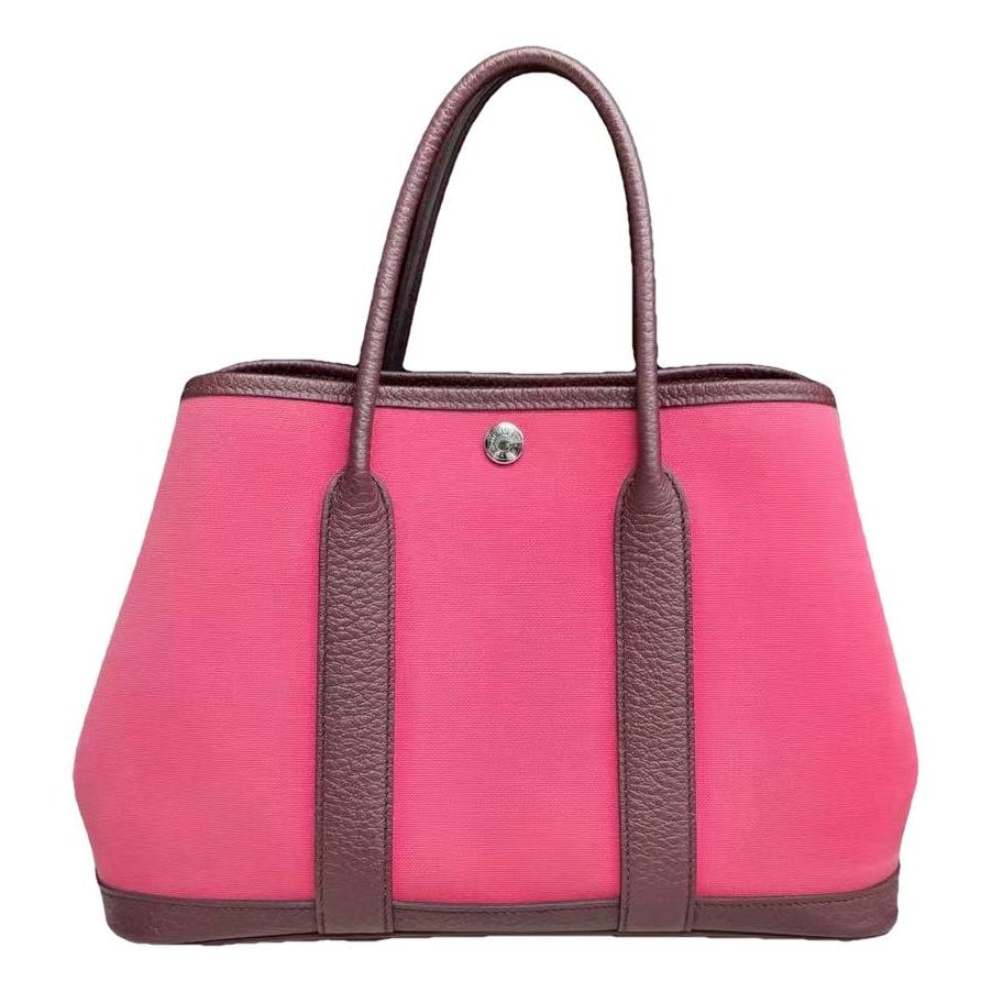 Garden Party leather handbag
