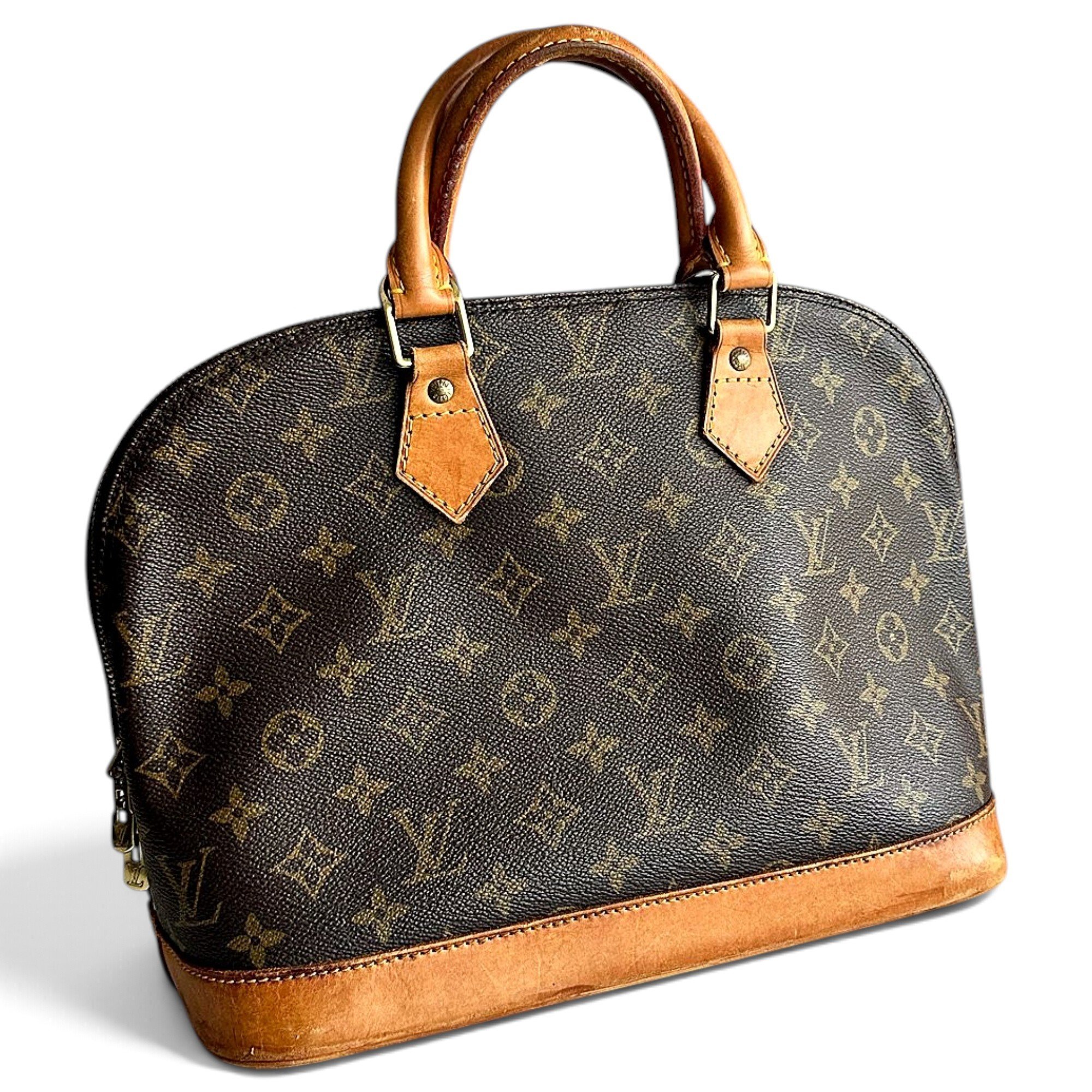 Alma leather handbag
