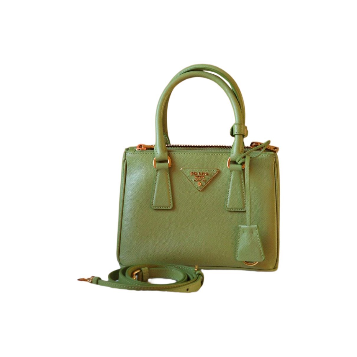 Galleria leather handbag