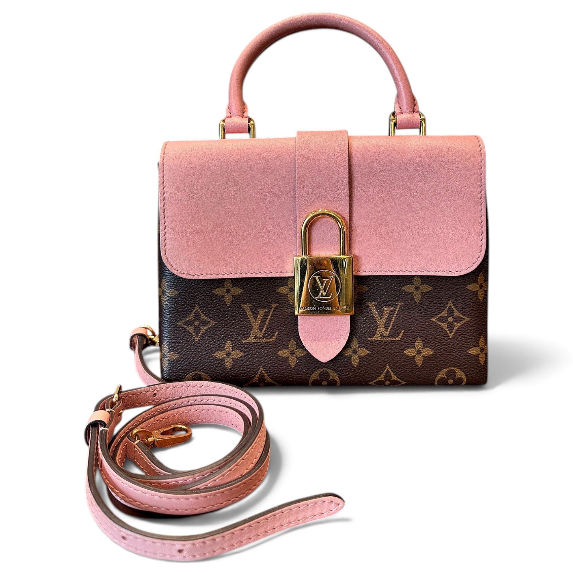 Locky BB leather crossbody bag