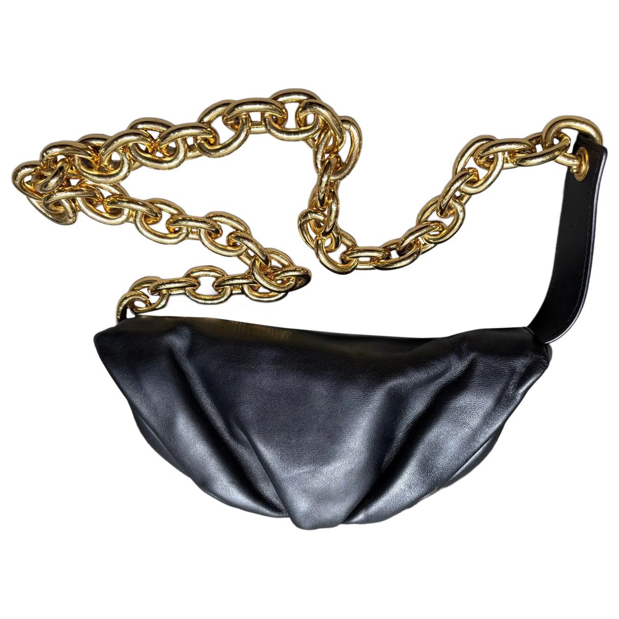 Pouch leather handbag