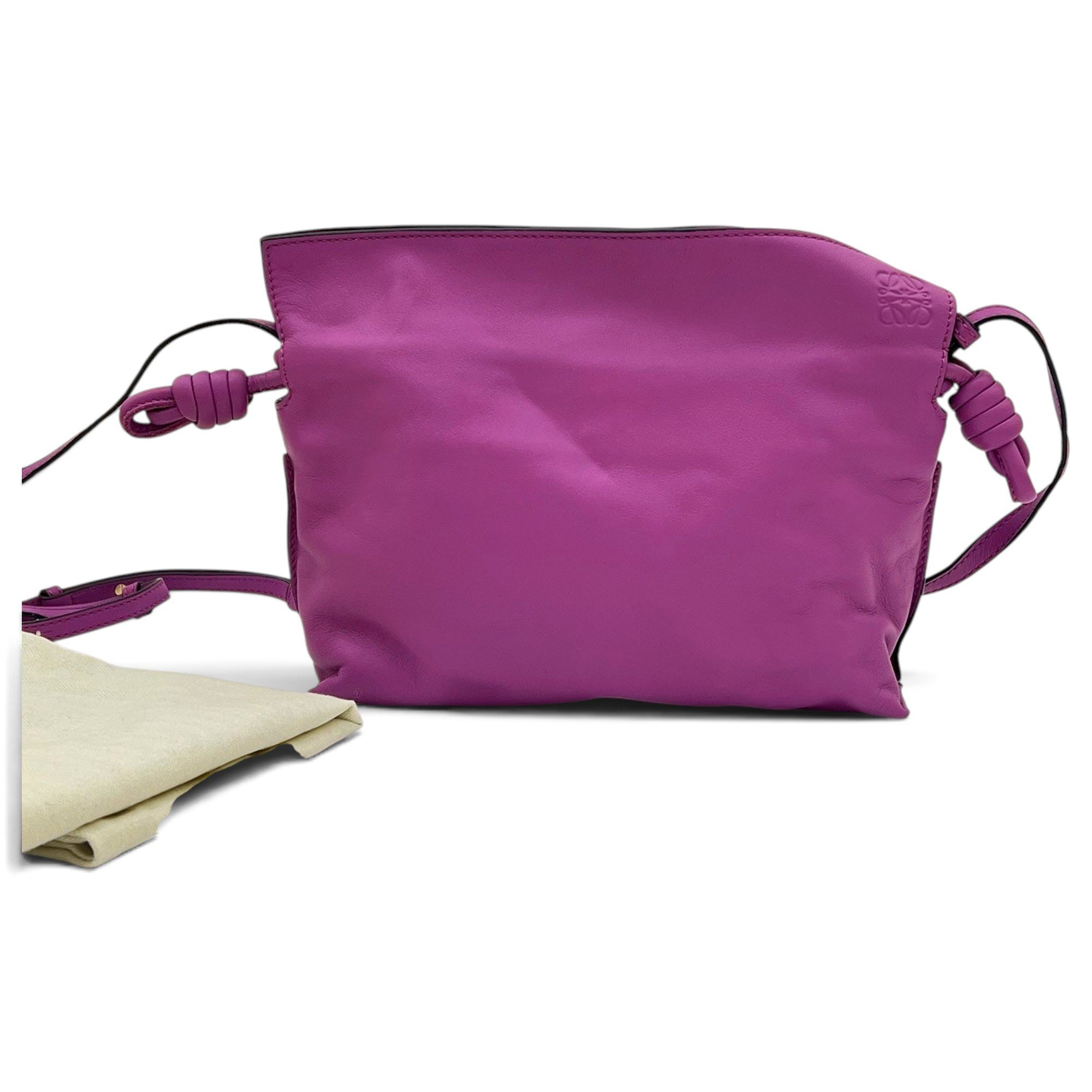 Flamenco leather handbag