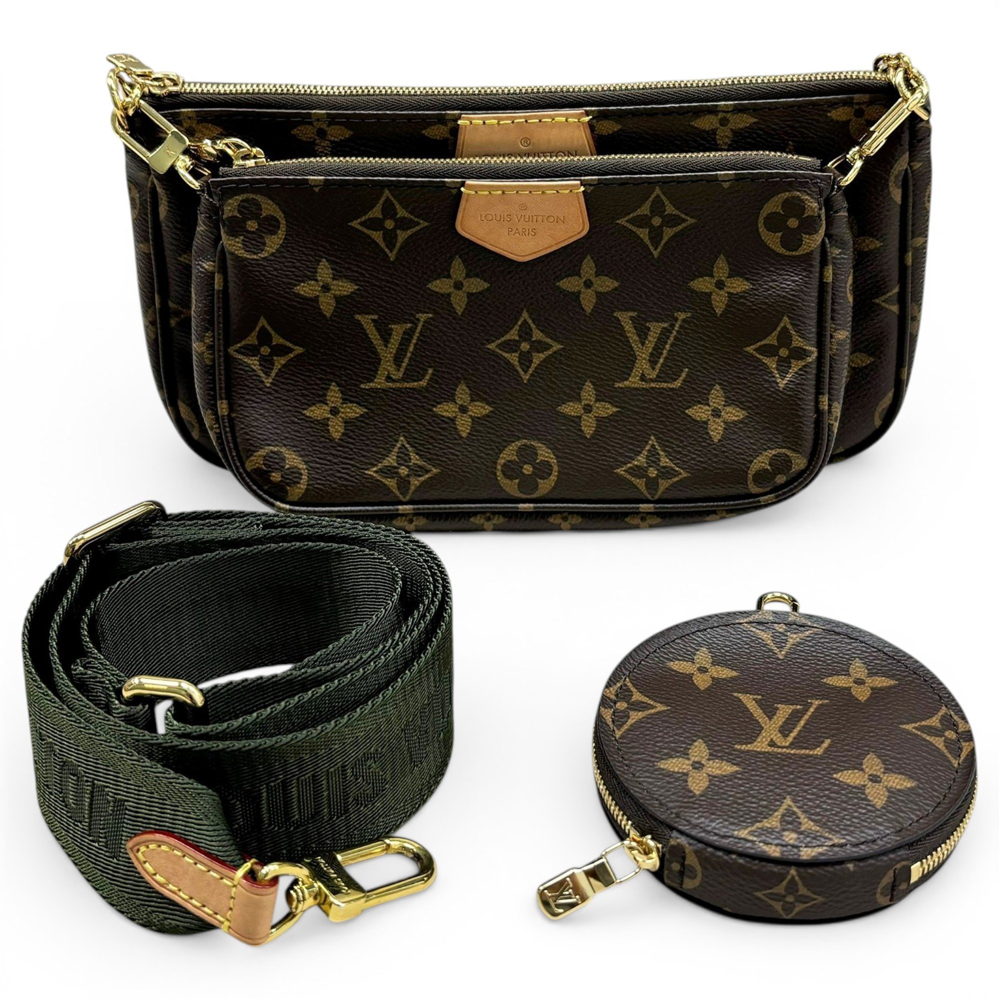 Multi Pochette Accessoires leather handbag