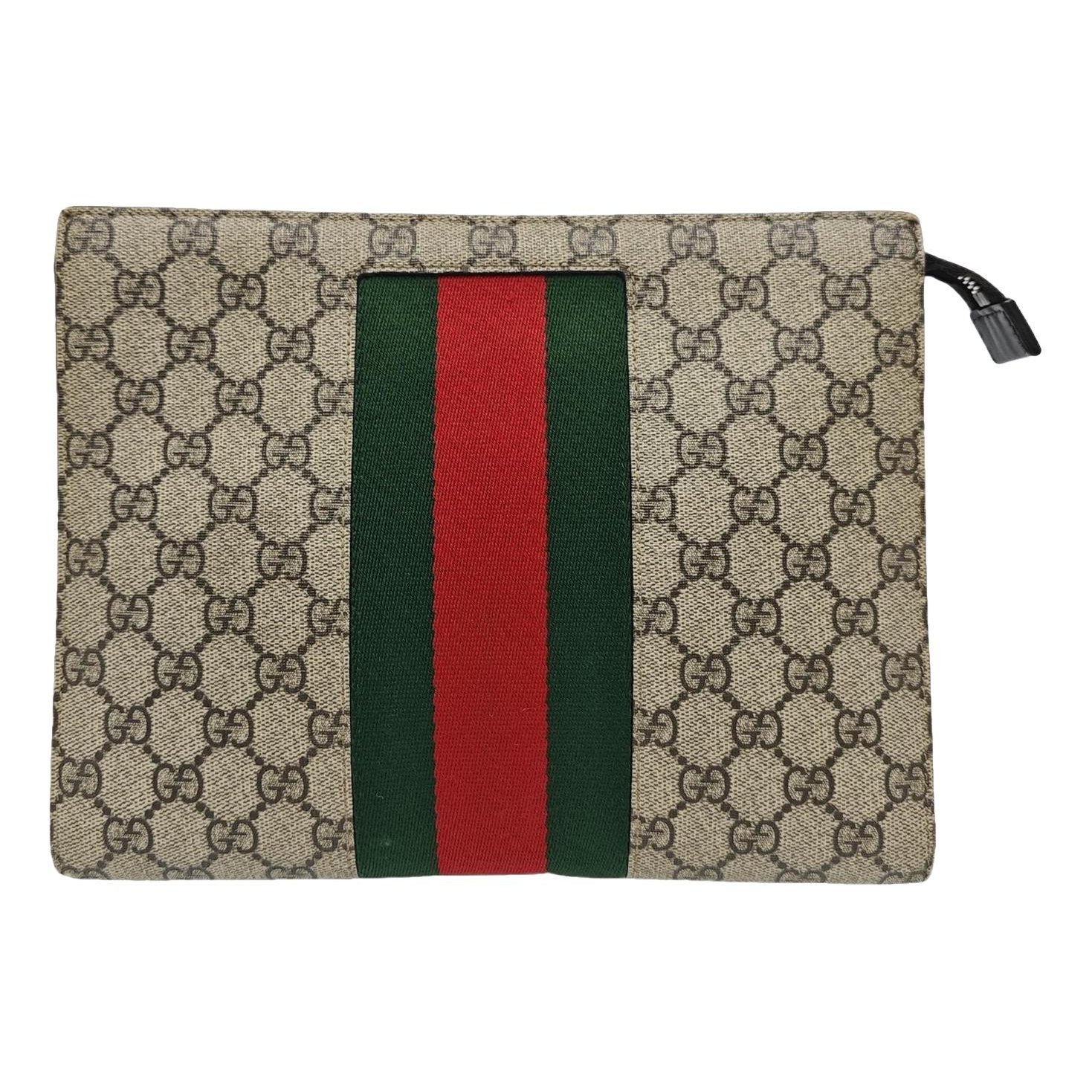 Ophidia GG Supreme leather handbag