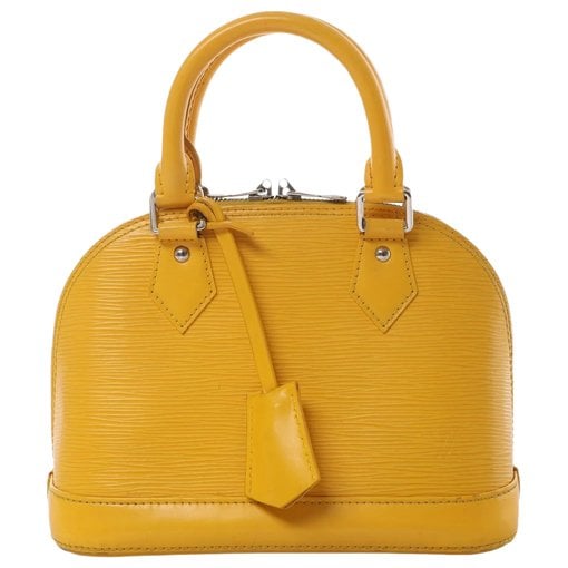 Alma leather handbag
