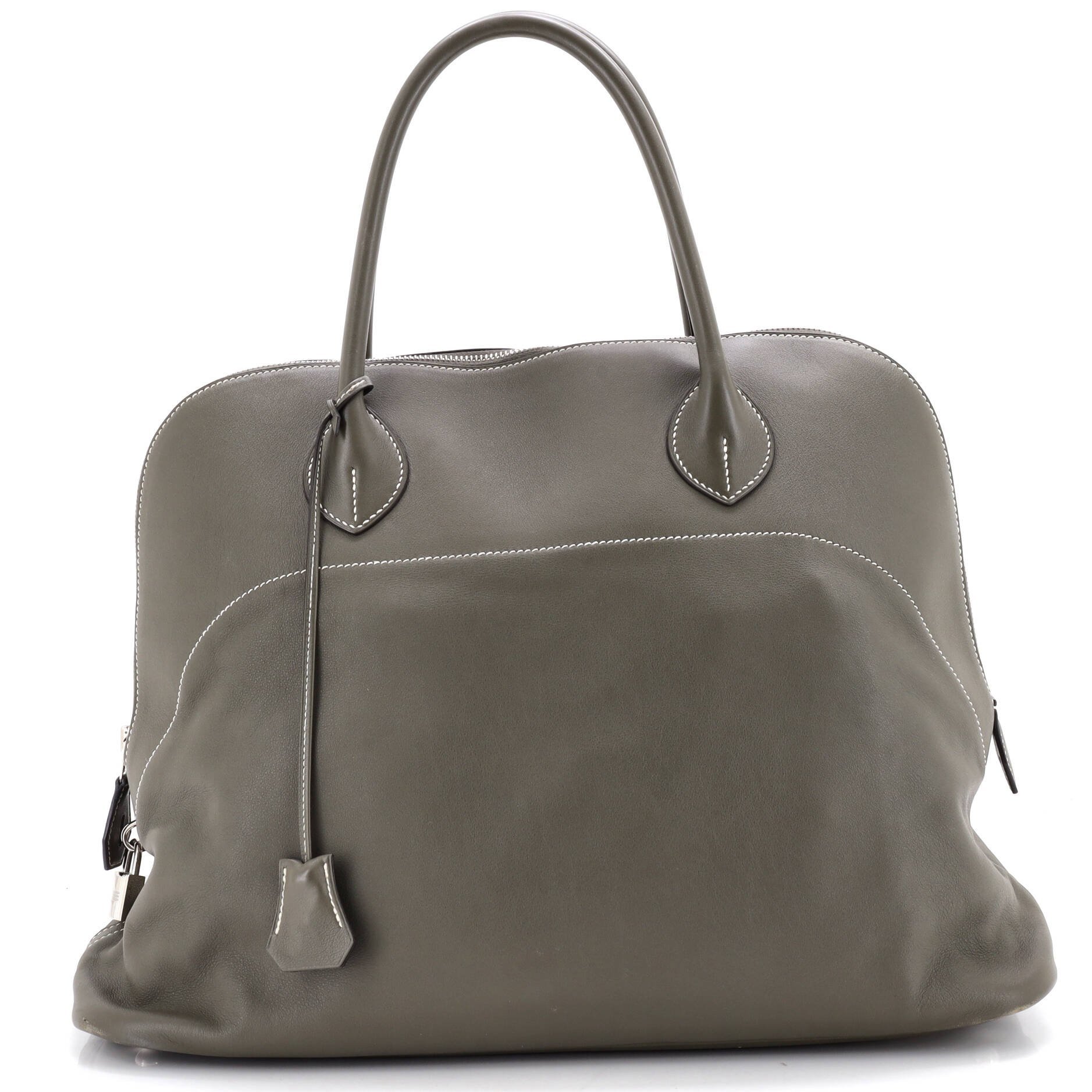 Leather satchel