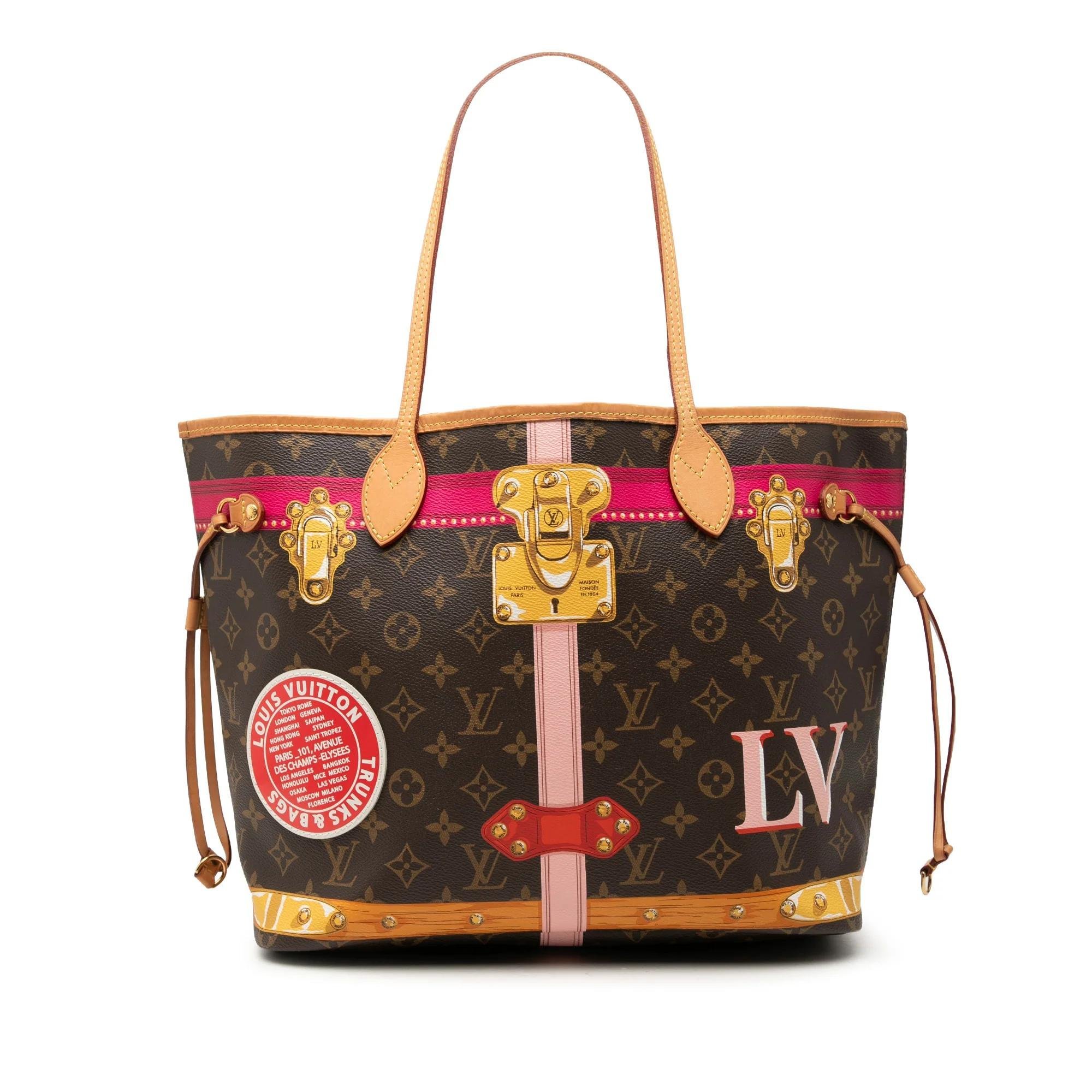 Neverfull leather tote