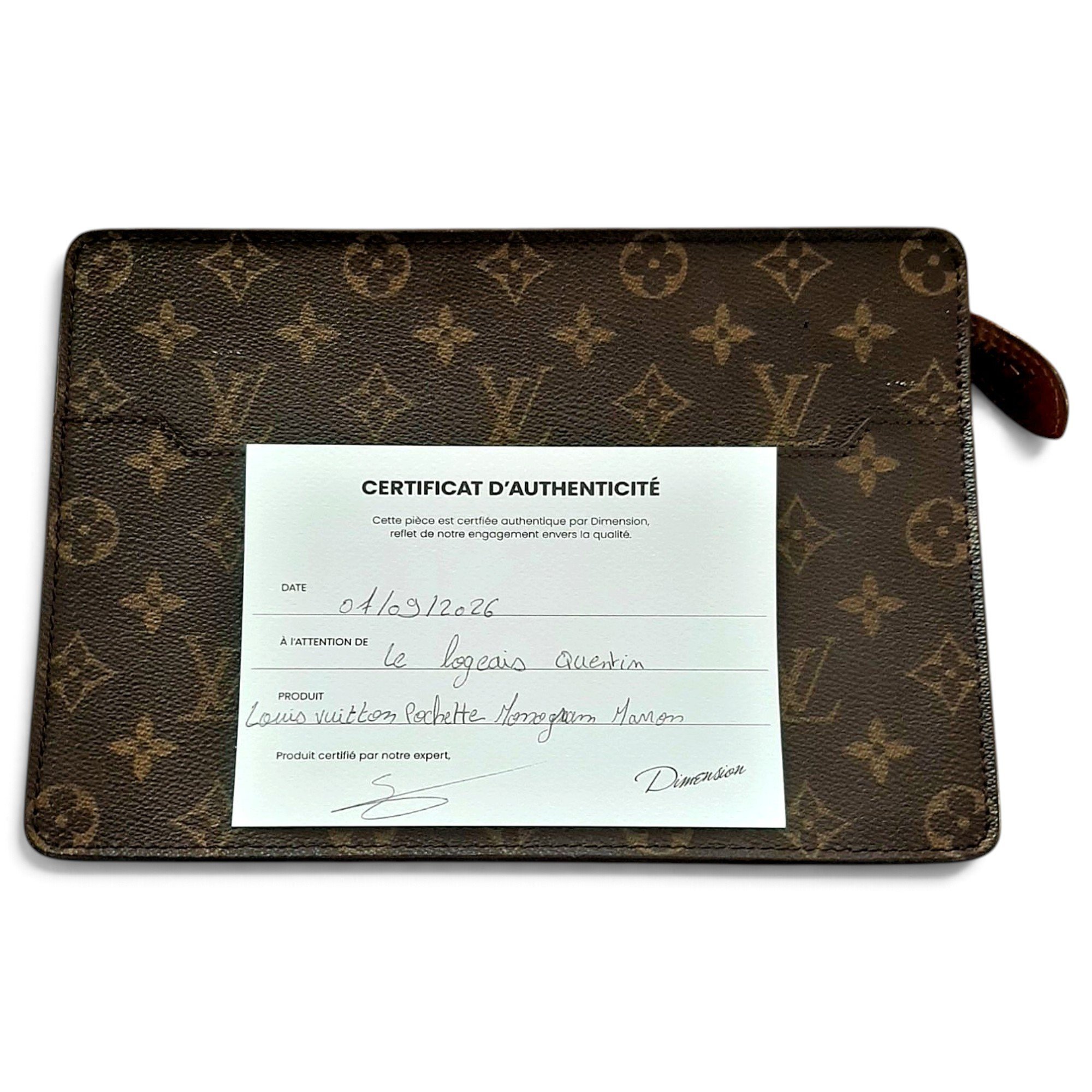 Louis Vuitton Leather clutch bag