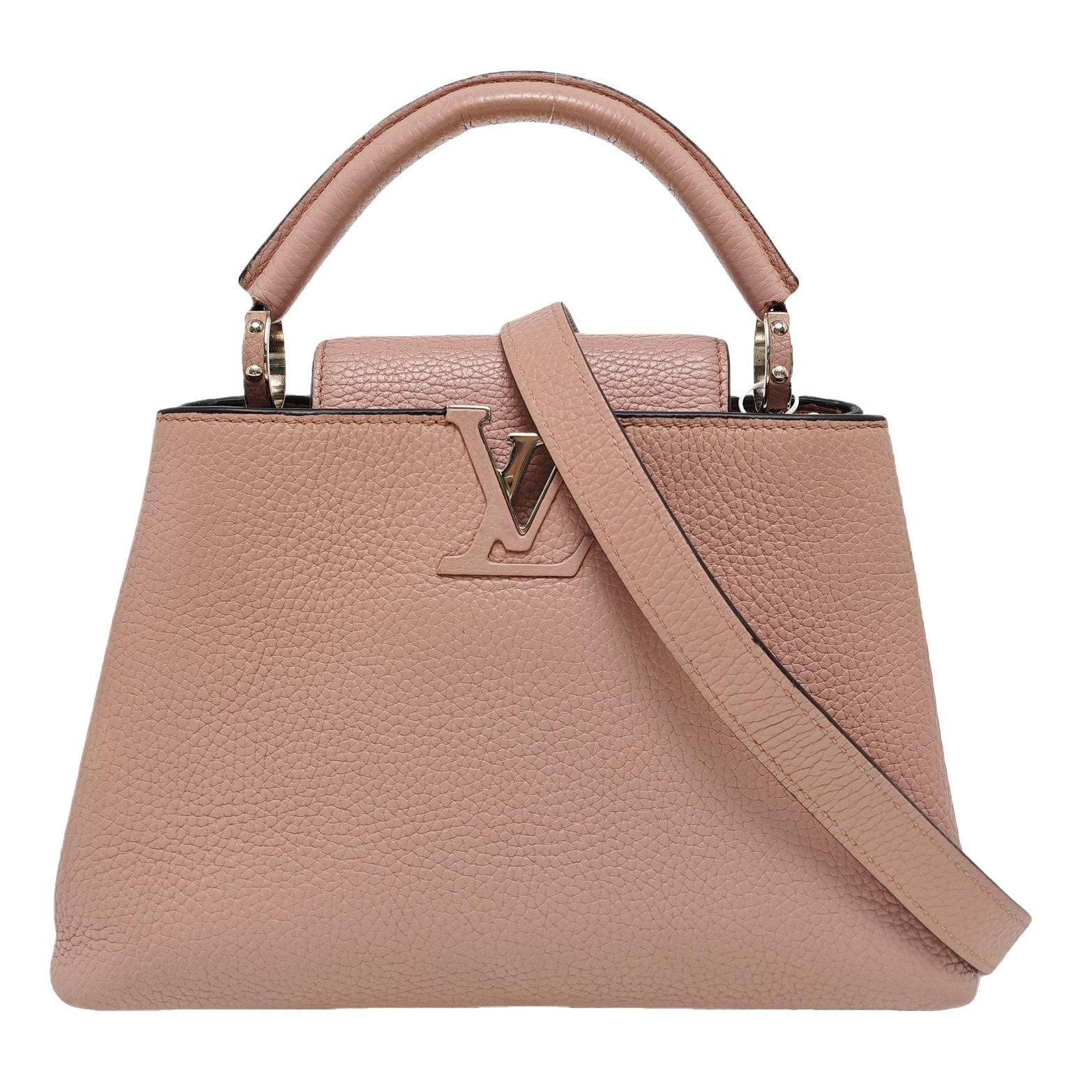 Capucines leather handbag