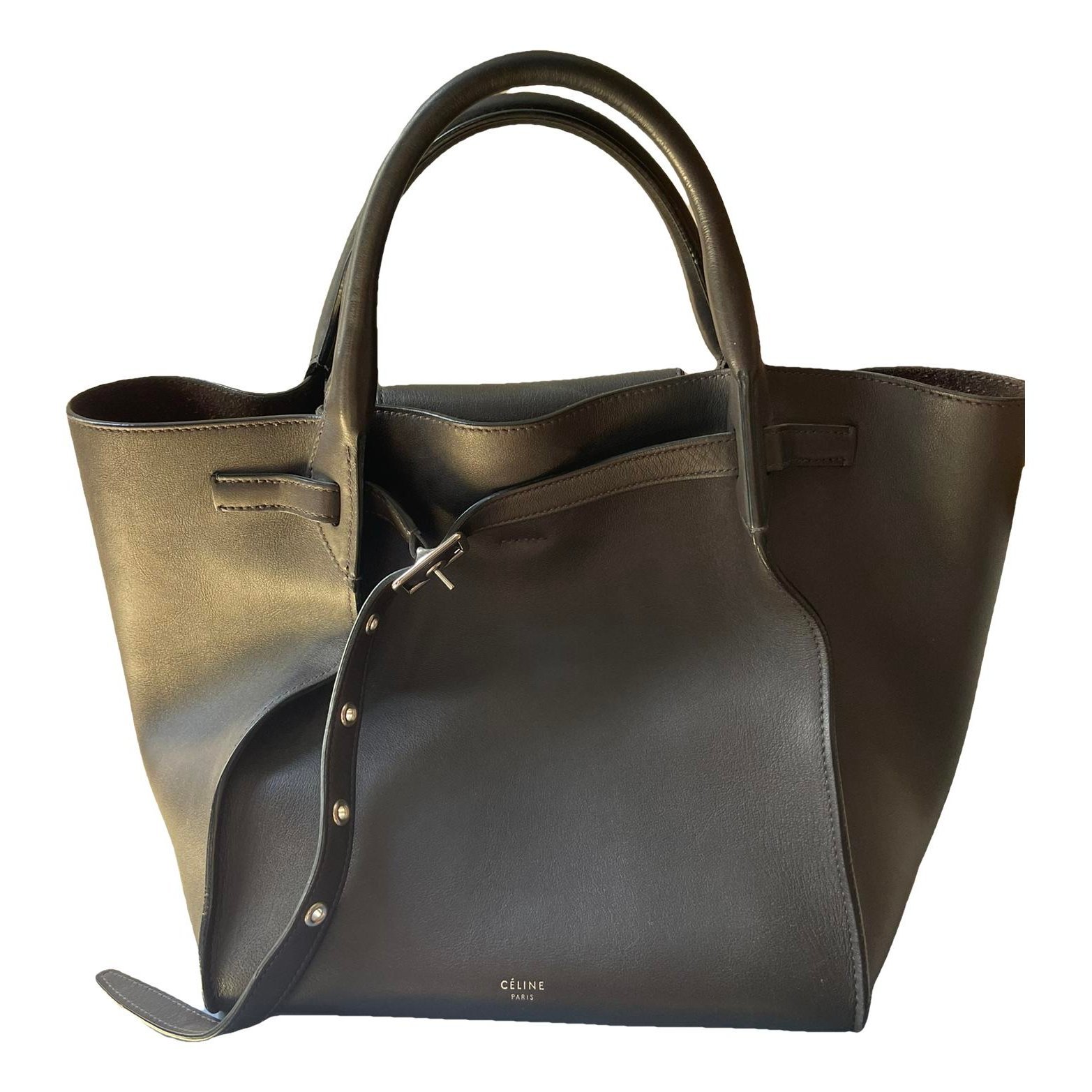 Big Bag leather handbag