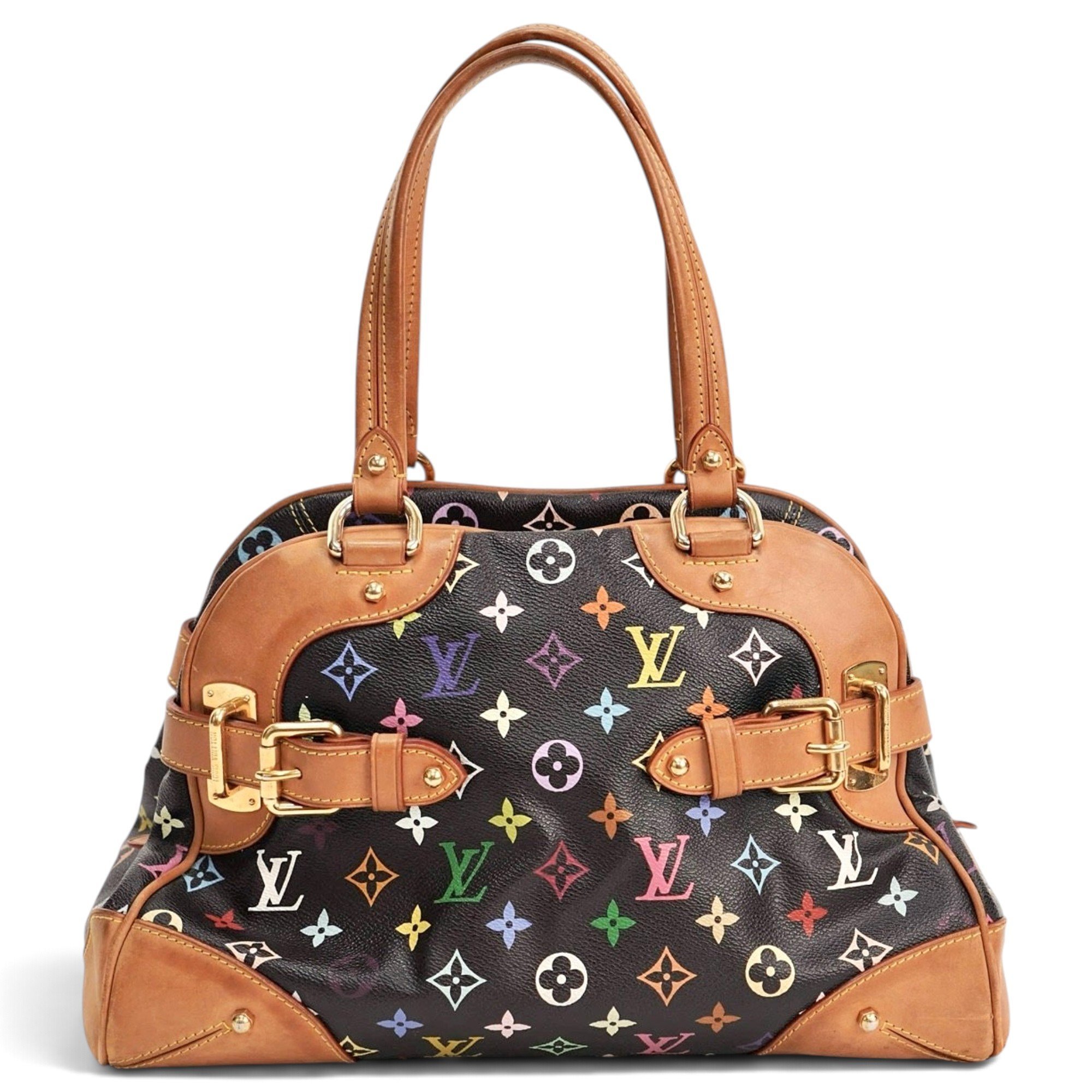 Audra leather handbag