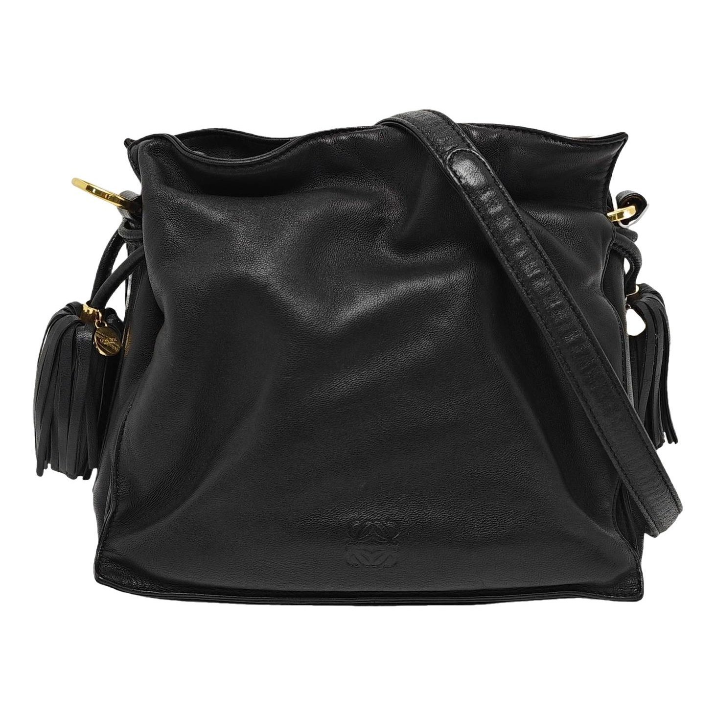 Flamenco leather handbag