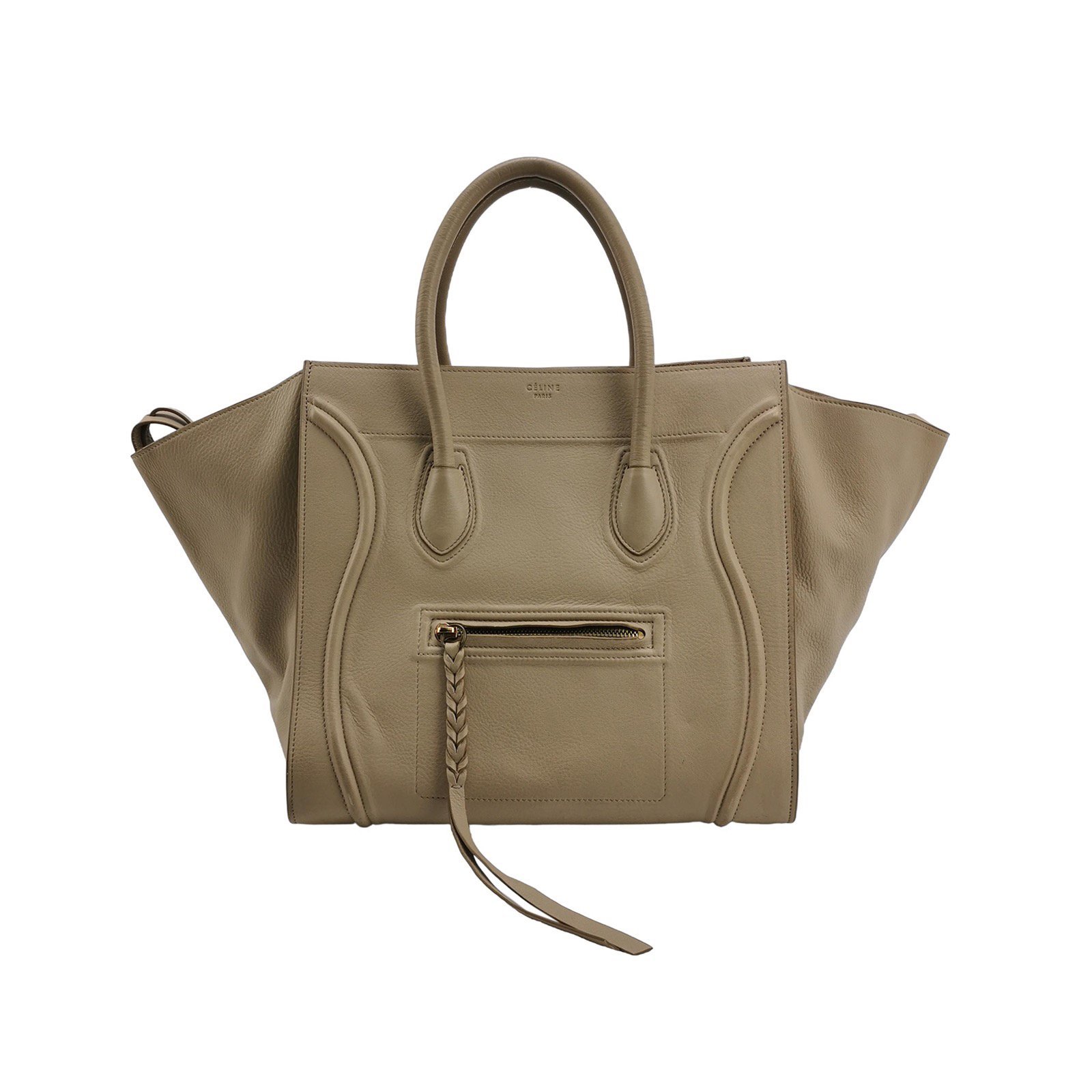 Luggage leather handbag