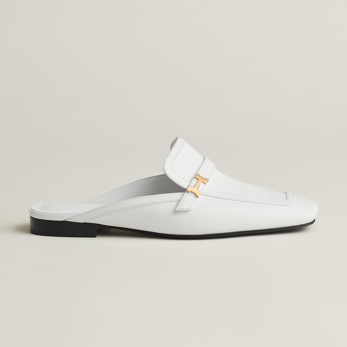 Blanc Groupie Mule