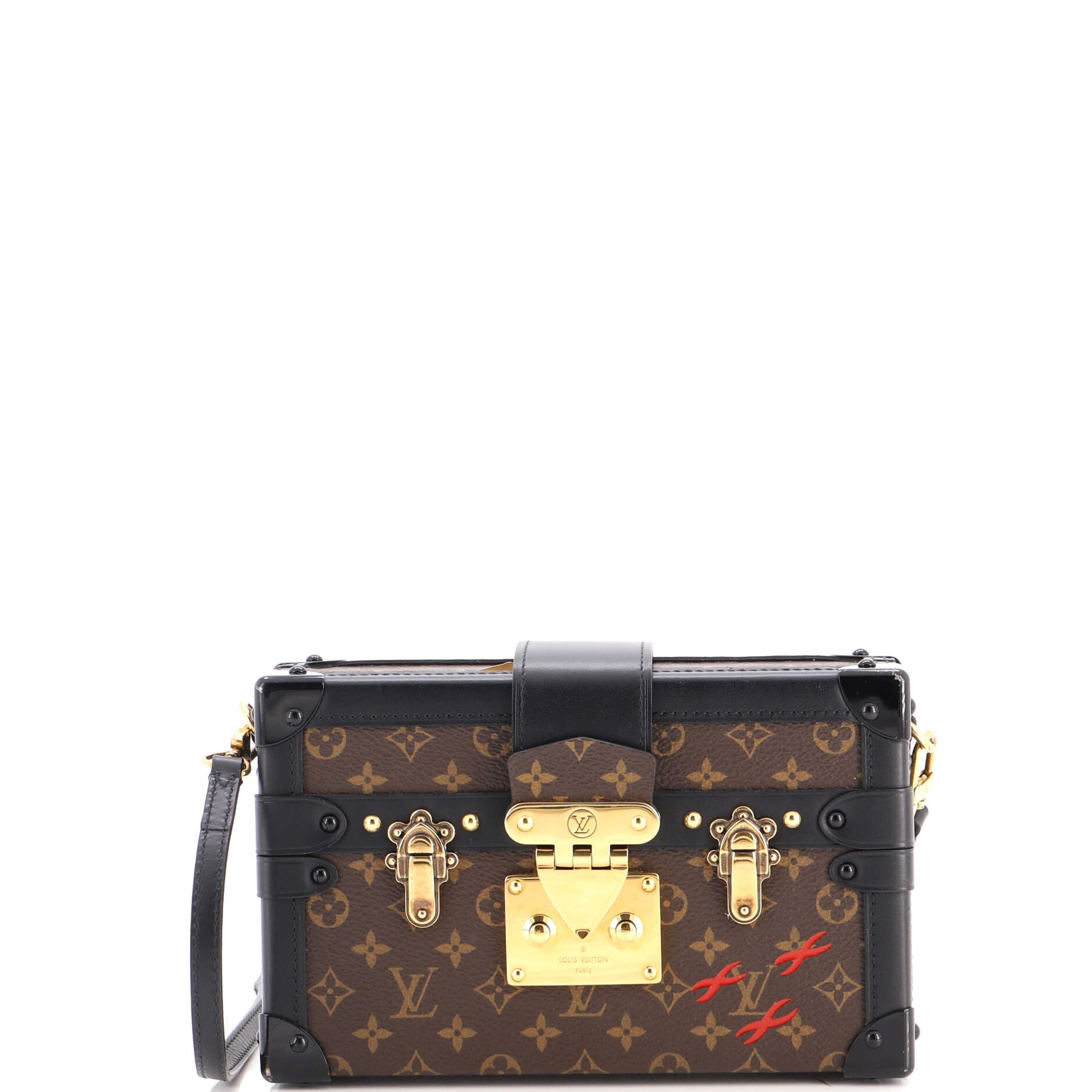 Petite Malle Handbag Monogram Canvas