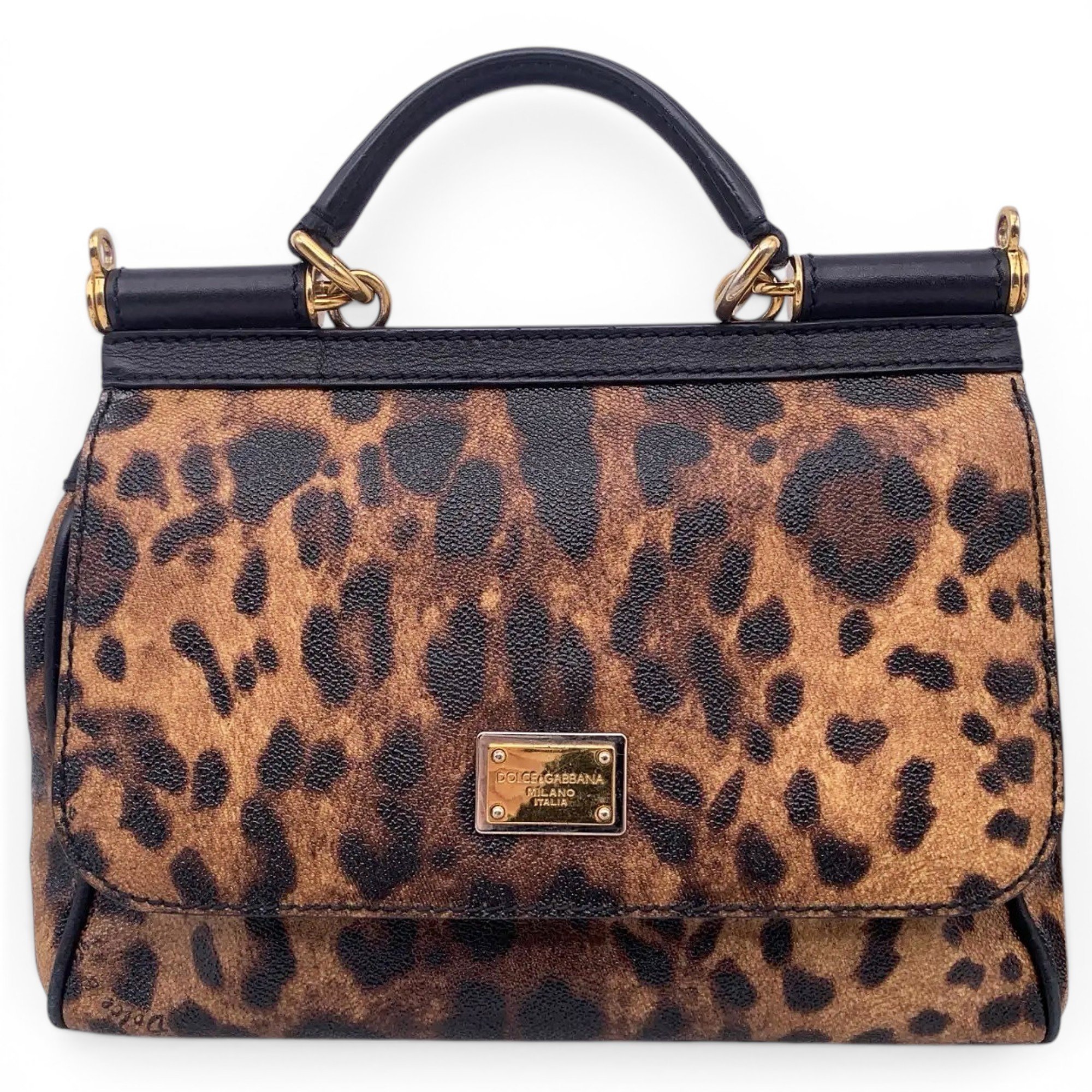 Sicily vinyl crossbody bag