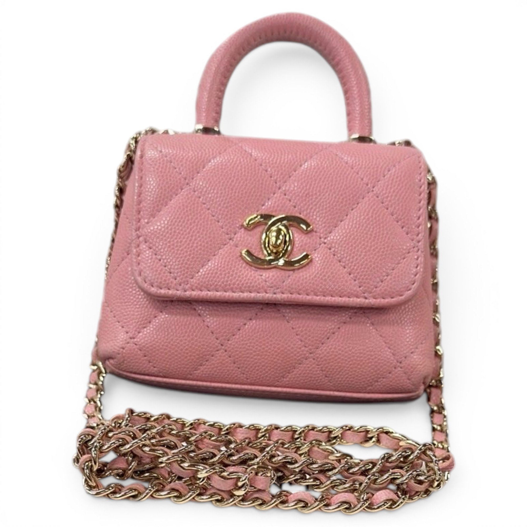Coco Handle leather handbag
