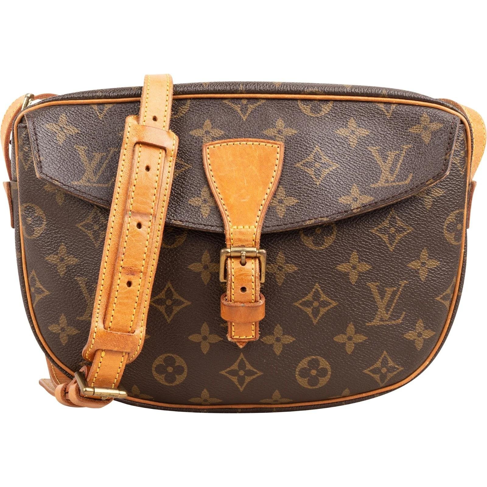 Jeune fille leather crossbody bag