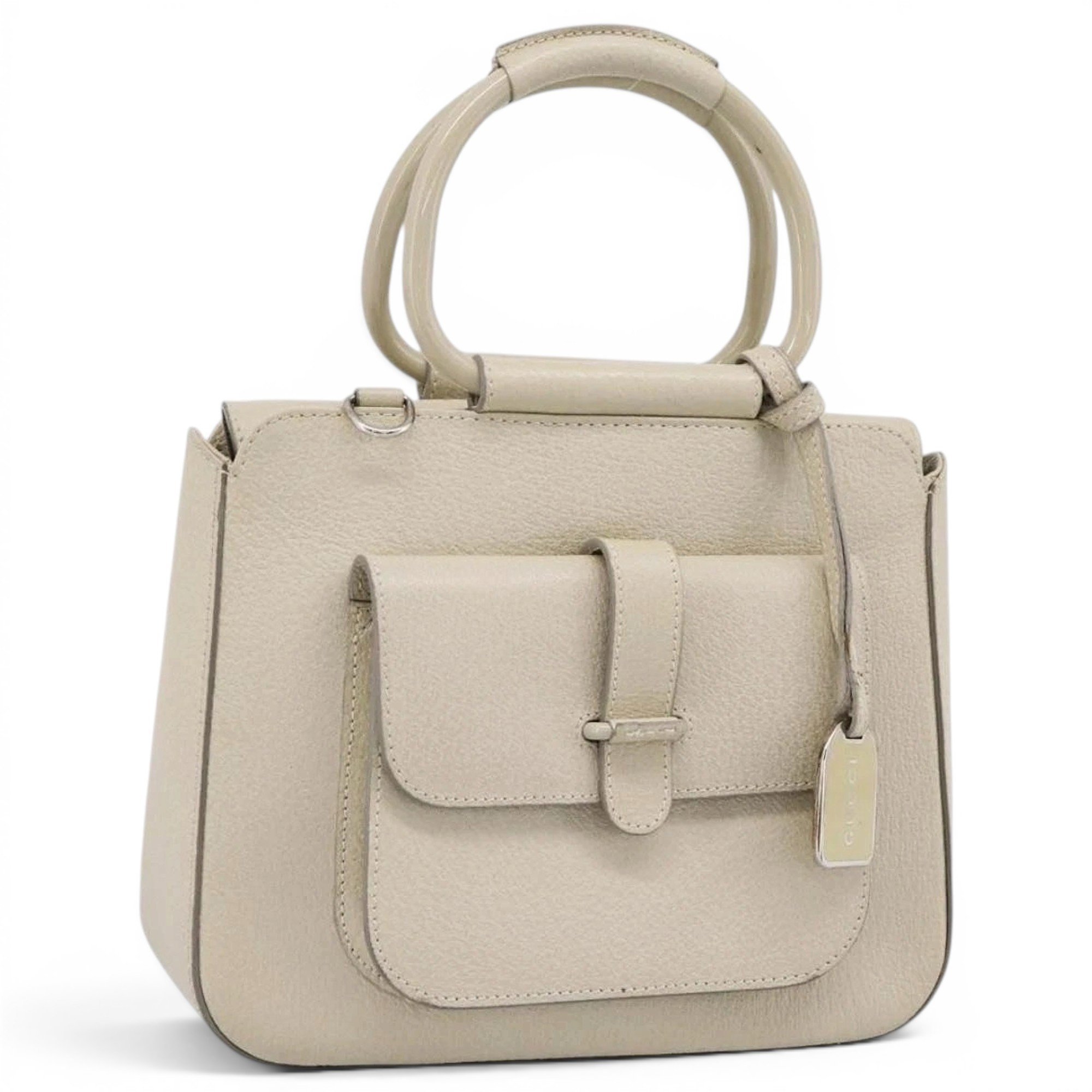 Leather handbag