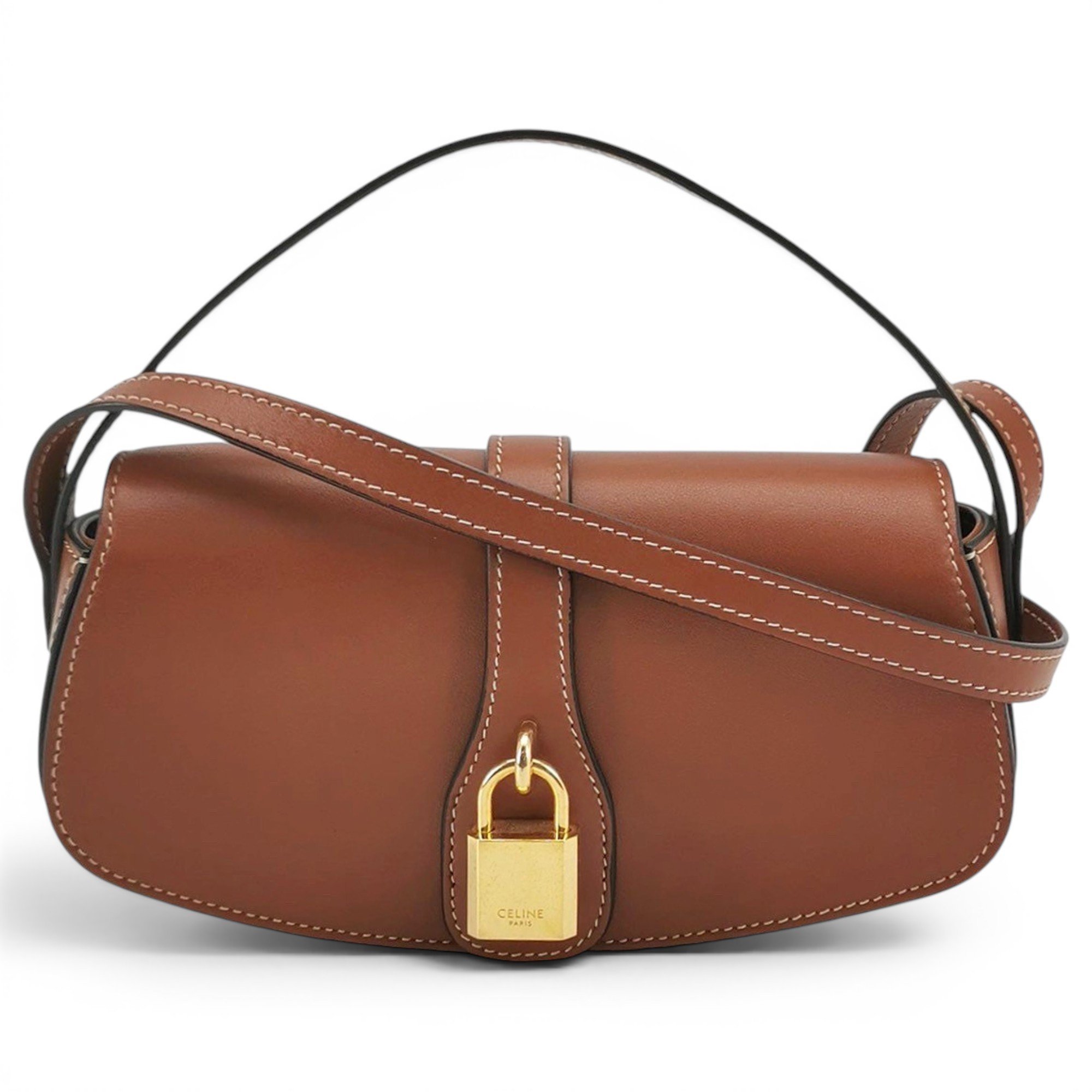 Tabou leather handbag