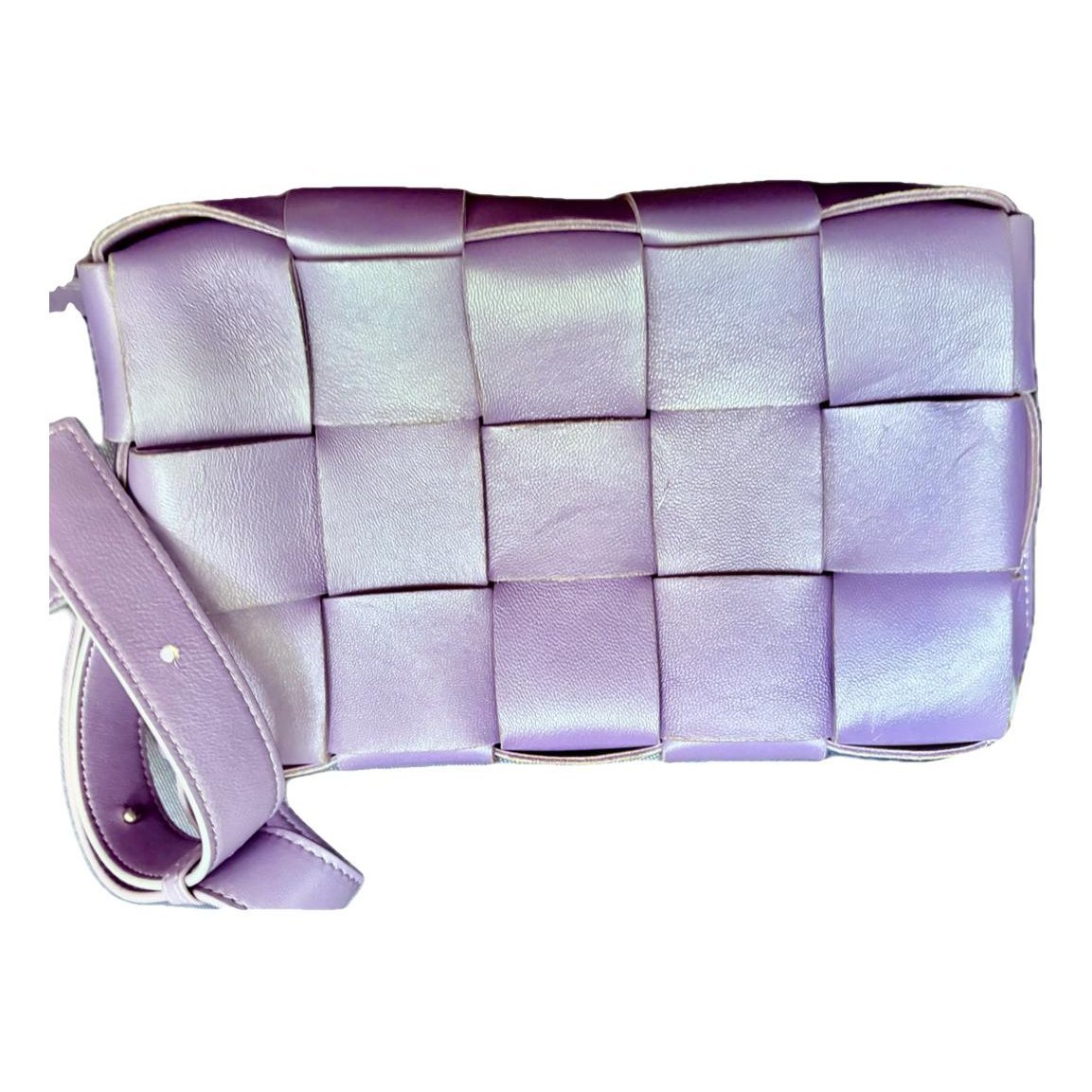 Cassette leather crossbody bag