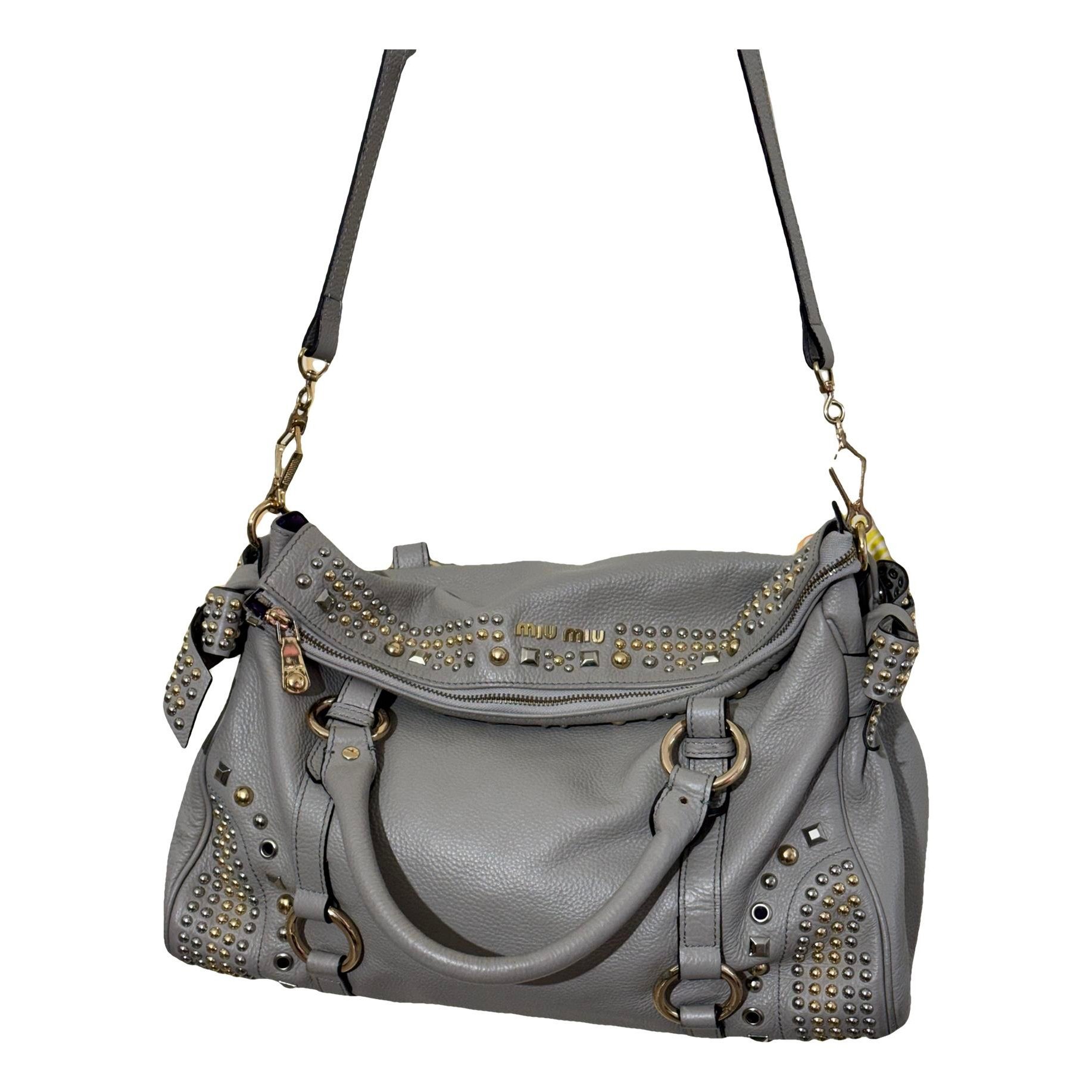 Bow bag leather handbag