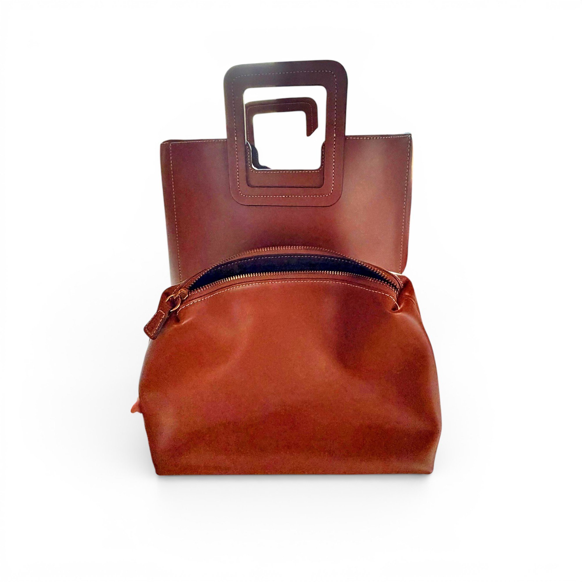 Shirley leather handbag