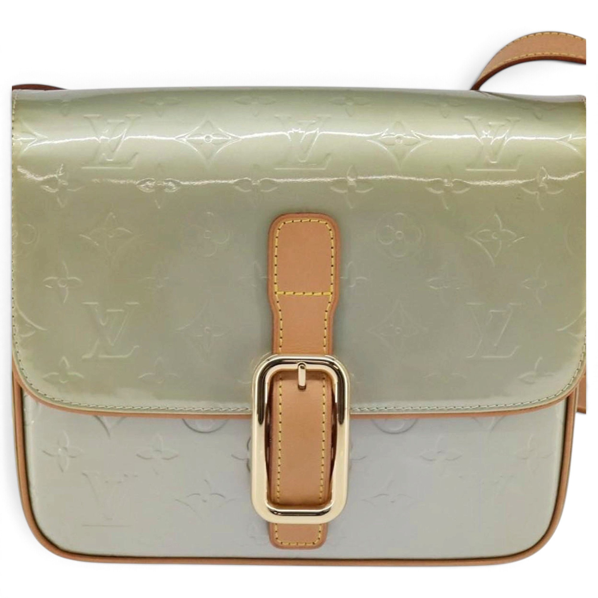 Christie patent leather handbag