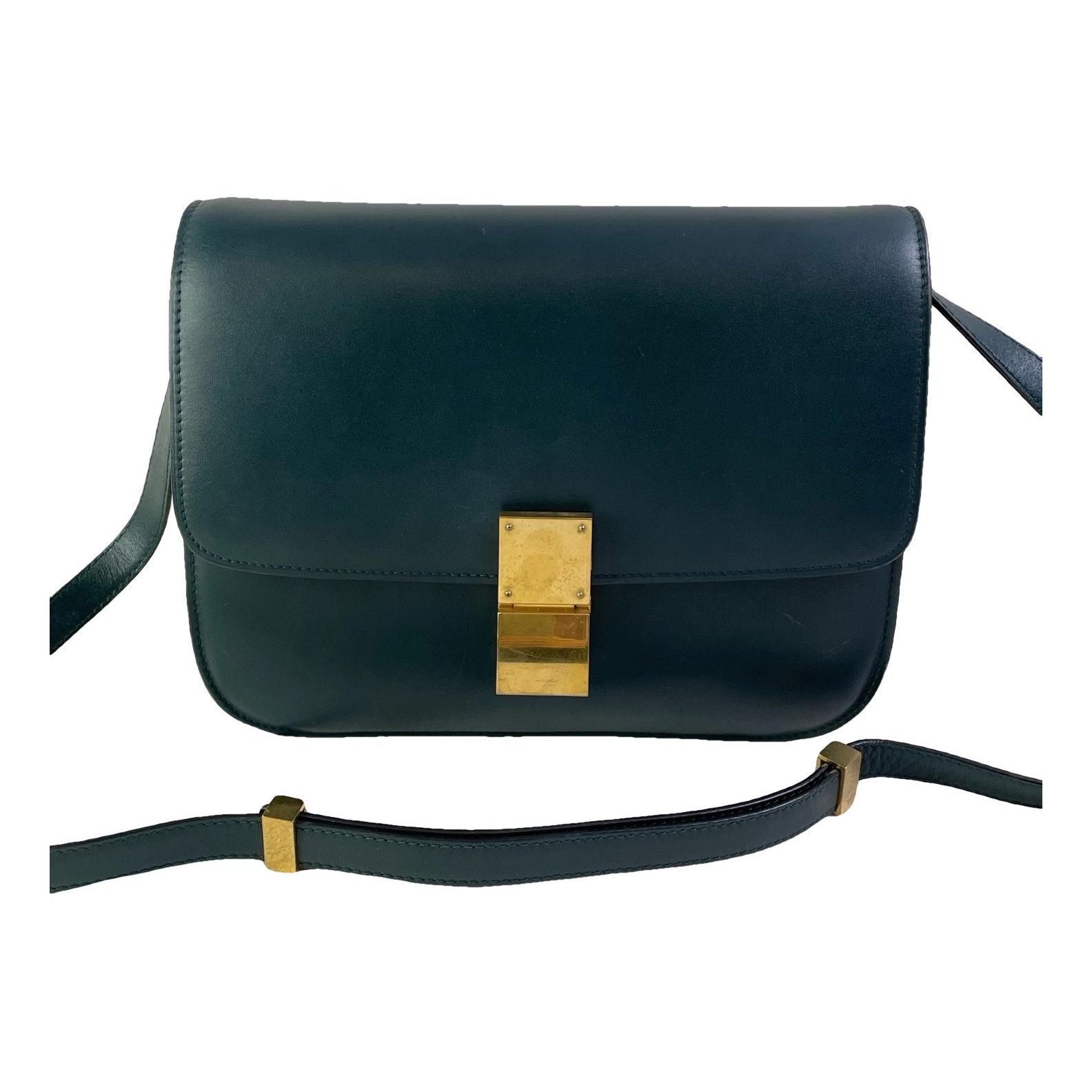 Classic leather handbag