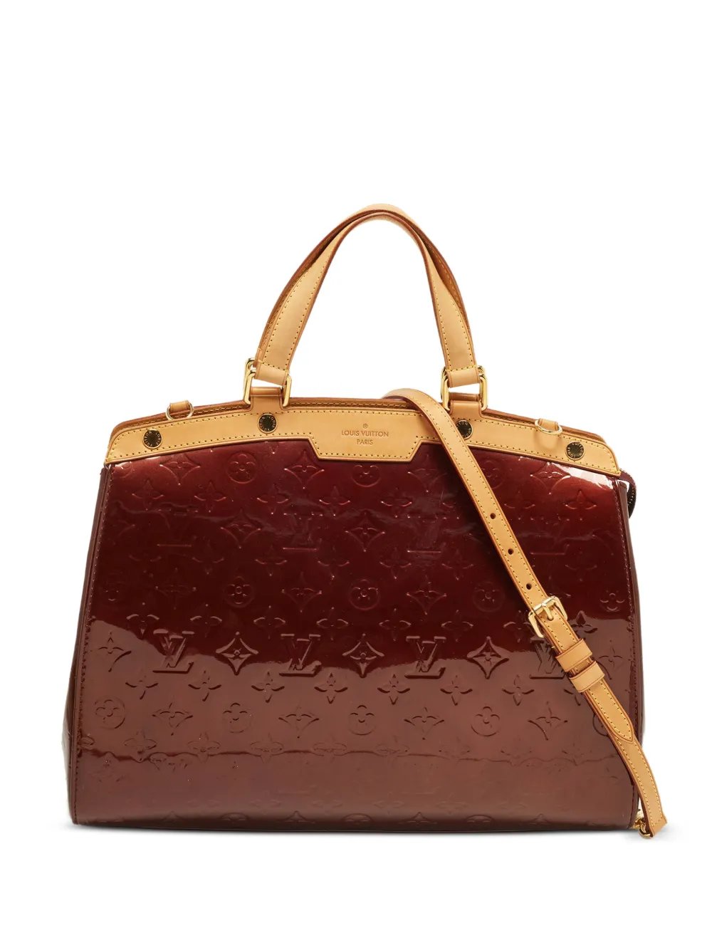 2010 GM Brea Monogram Vernis tote bag