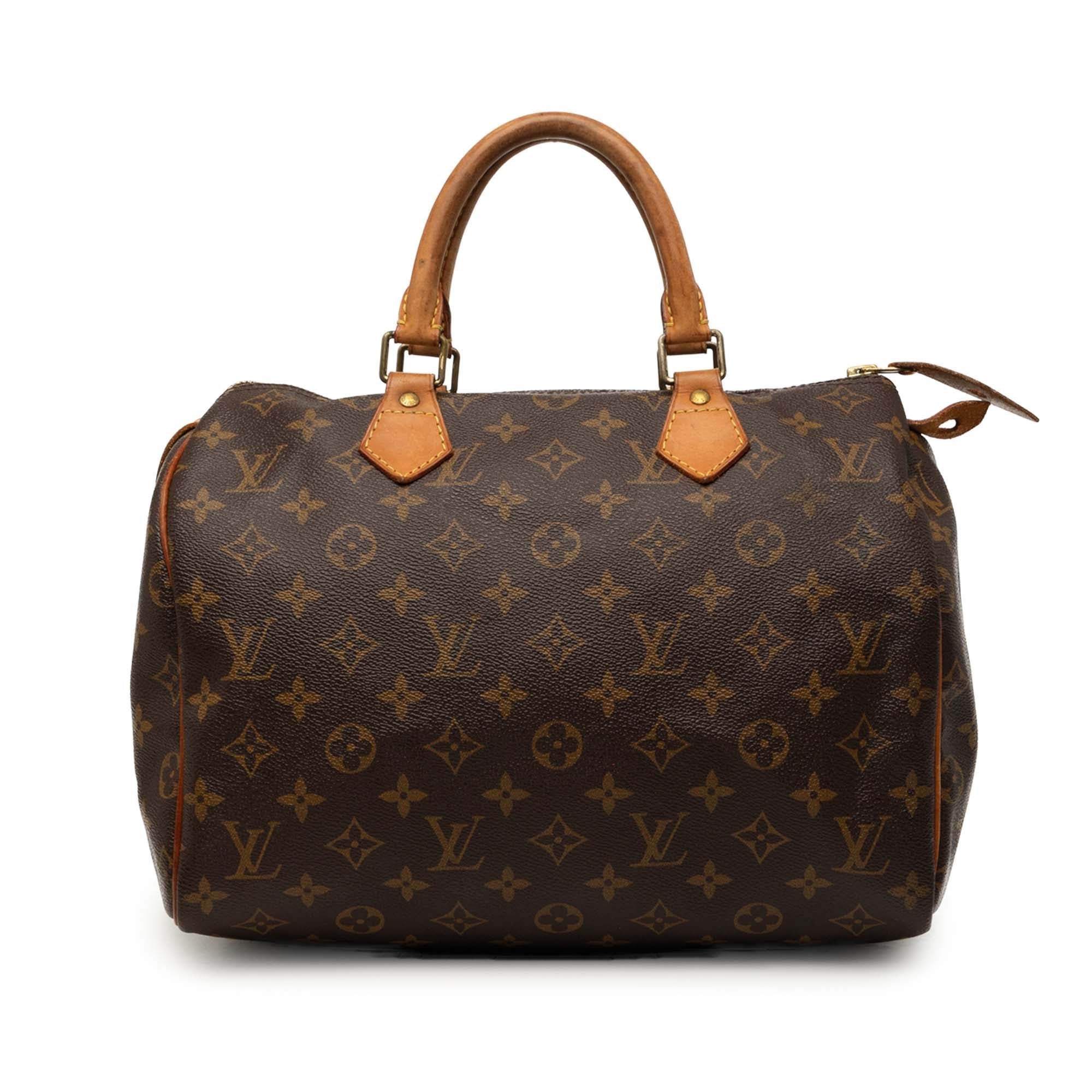 Speedy leather bag