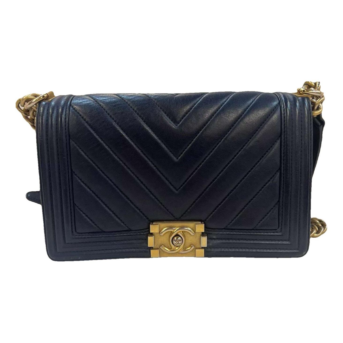 Boy leather handbag
