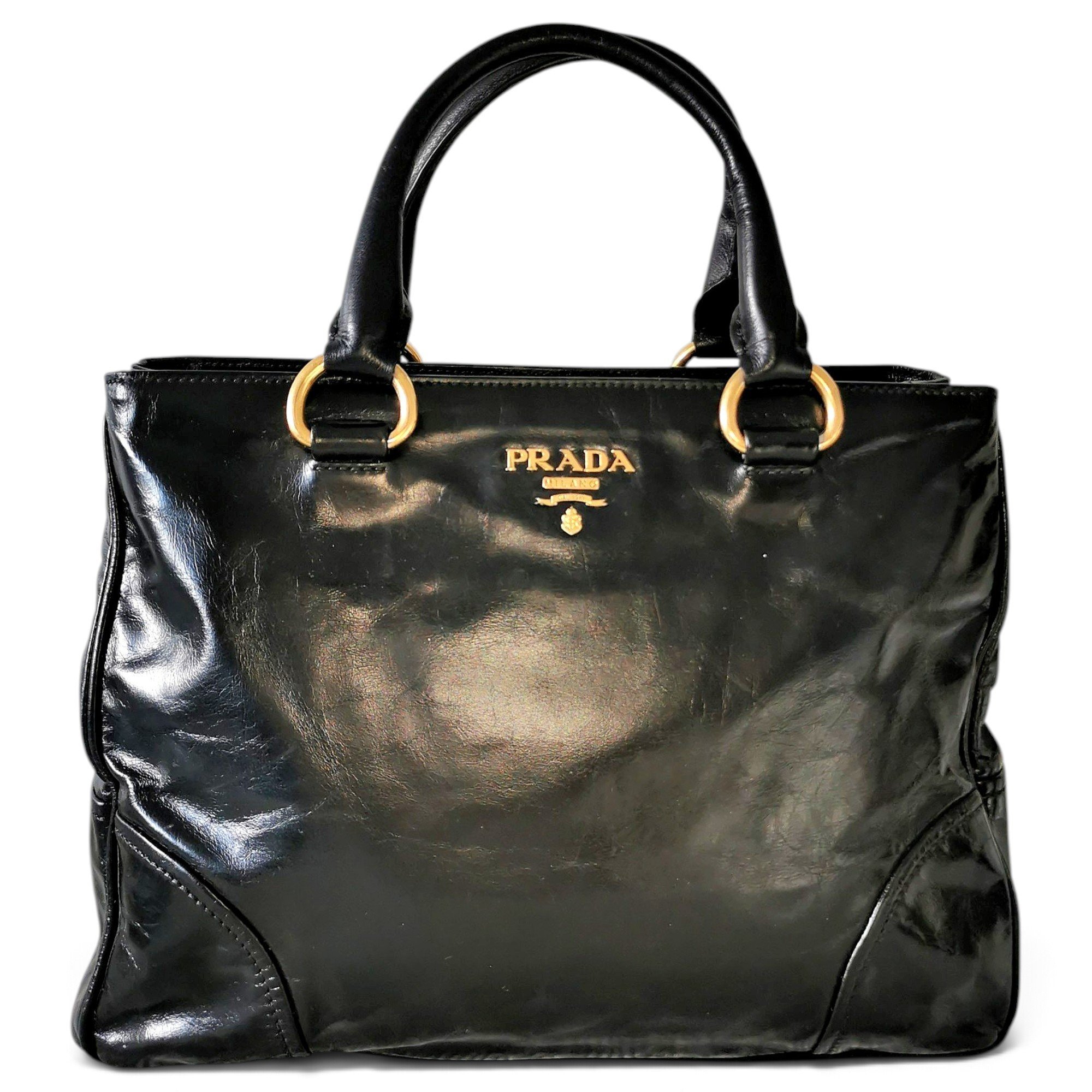Leather handbag