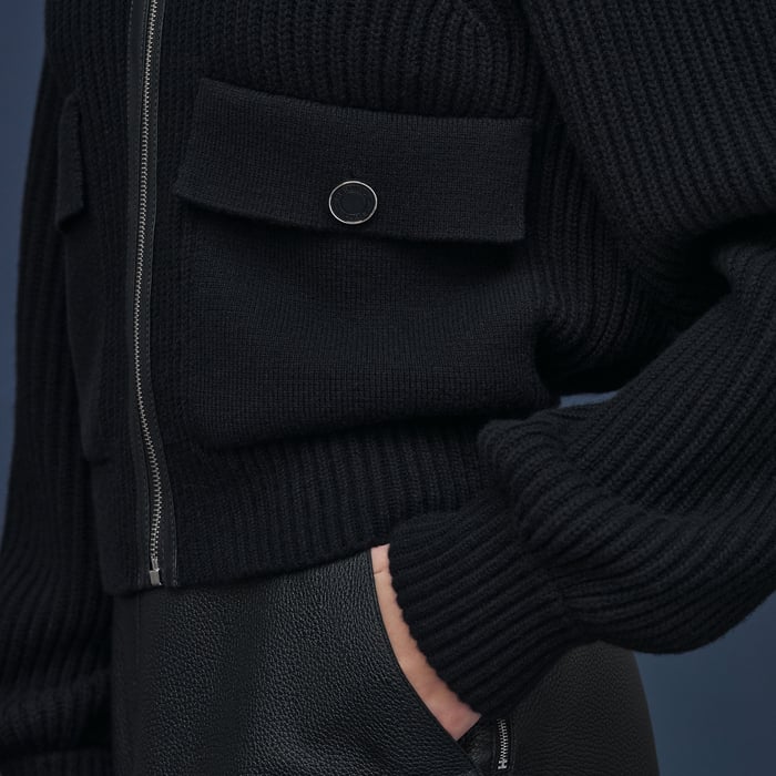 Noir Long-sleeve Jacket