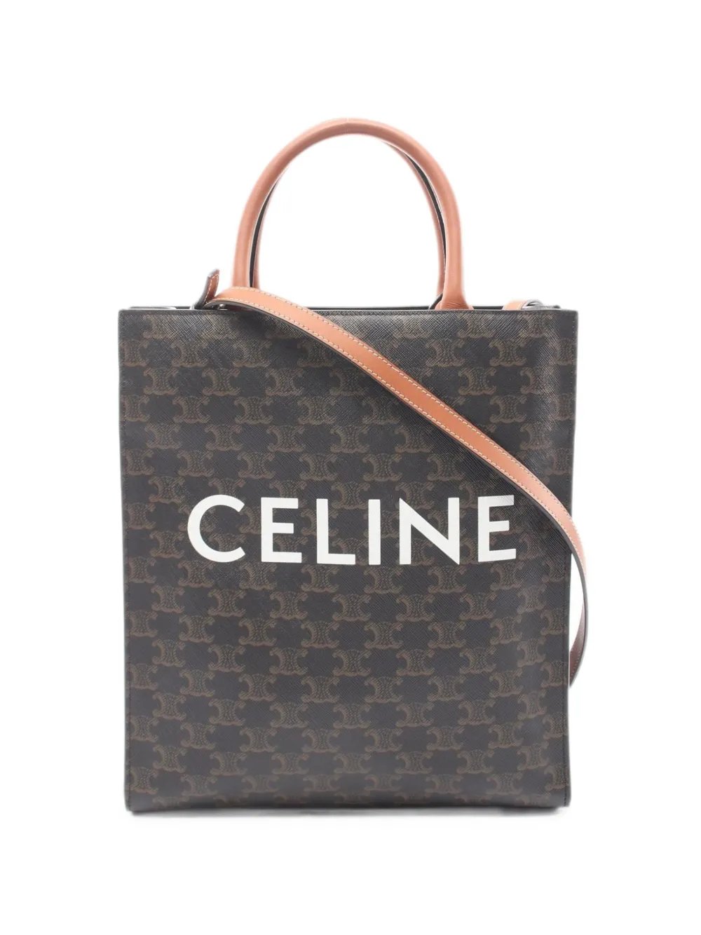 2010s Triomphe logo-print tote bag